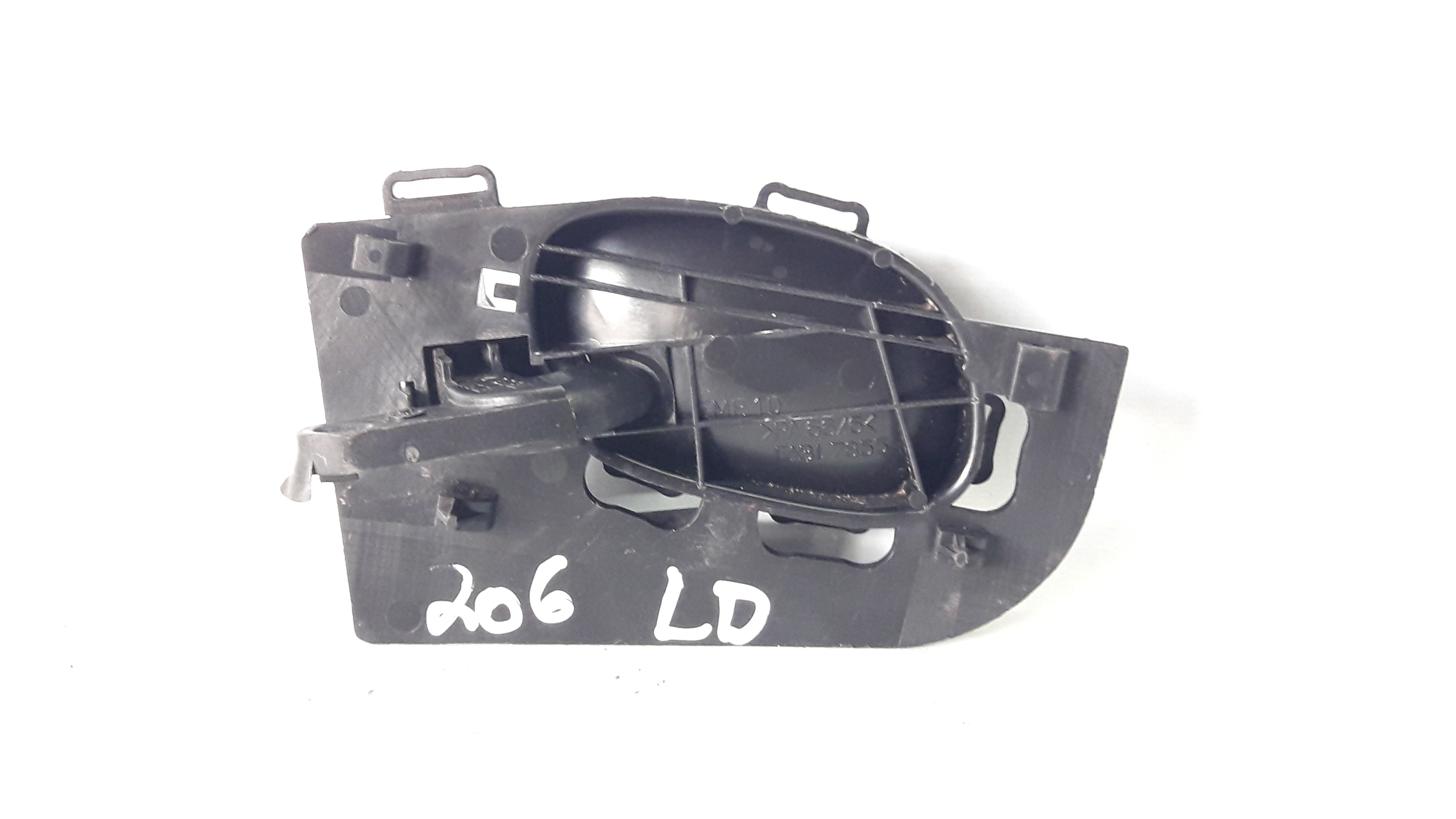 Maçaneta Interna Dianteira Direita Peugeot 206 98/10 Preto Dianteira 6