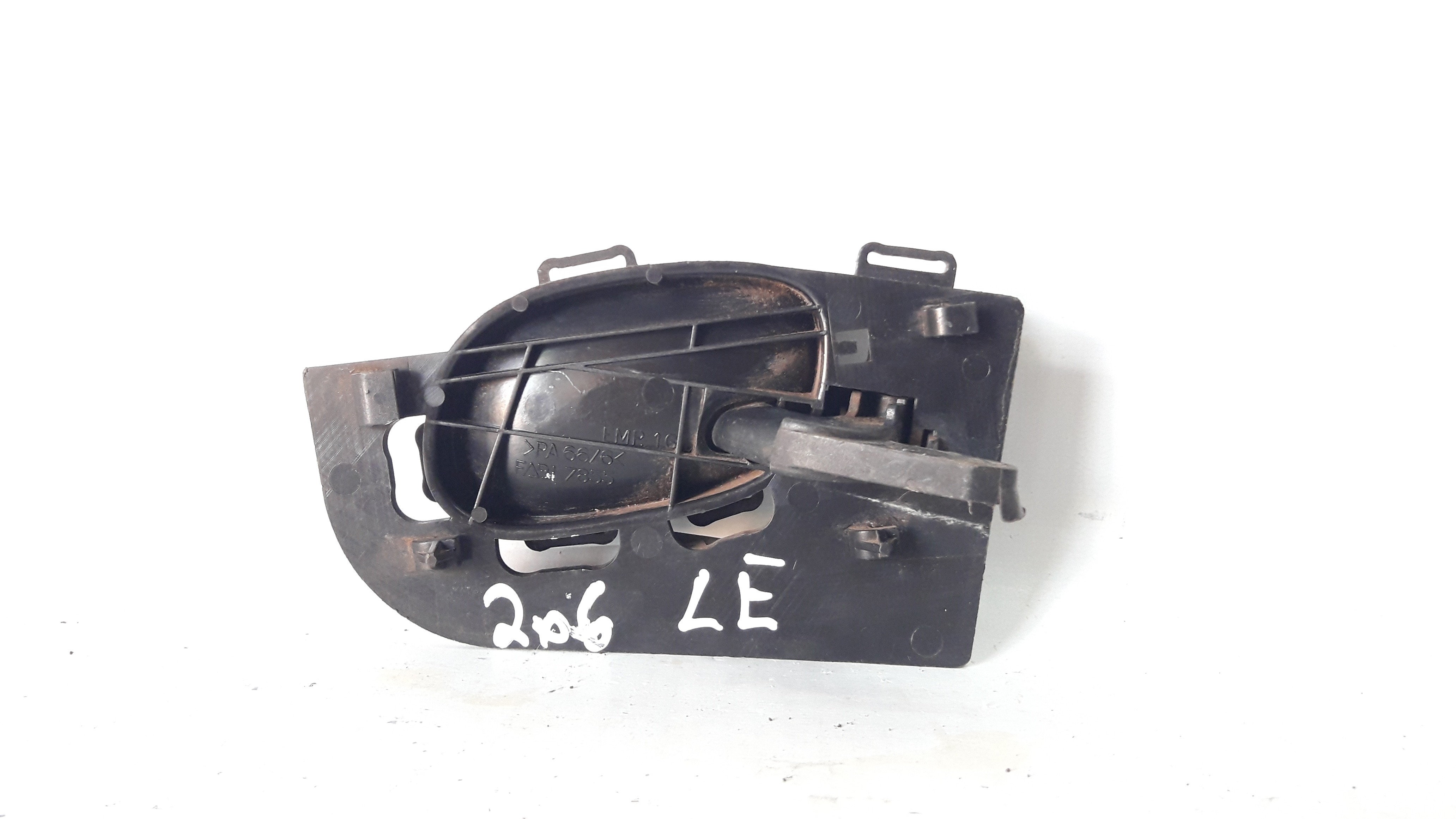 Maçaneta Interno Dianteiro Esquerdo Peugeot 206 2p  Preto Dianteira 5