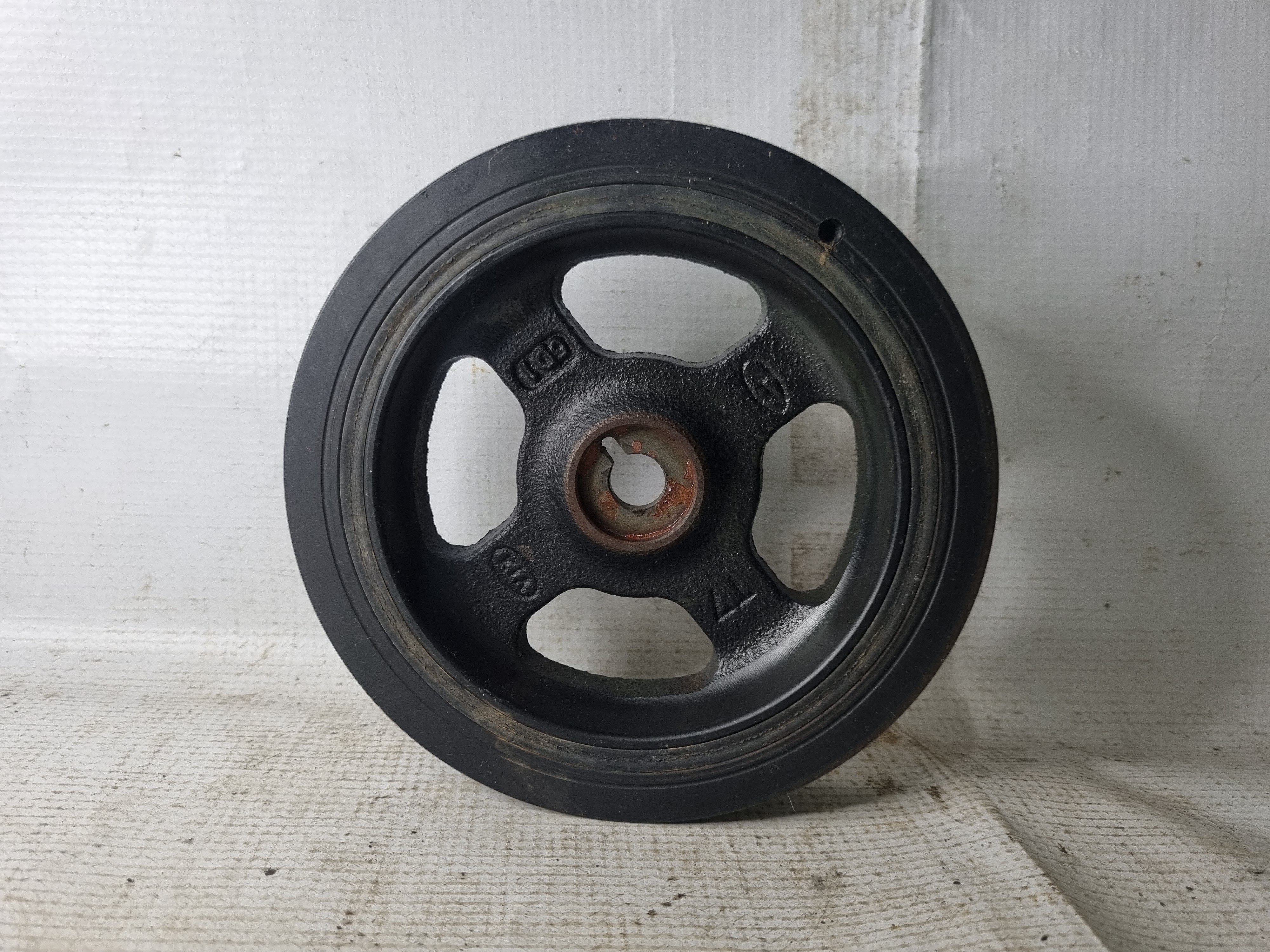 Polia Virabrequim Hb20x 1.6 Automático 2015 Á 2019 Original