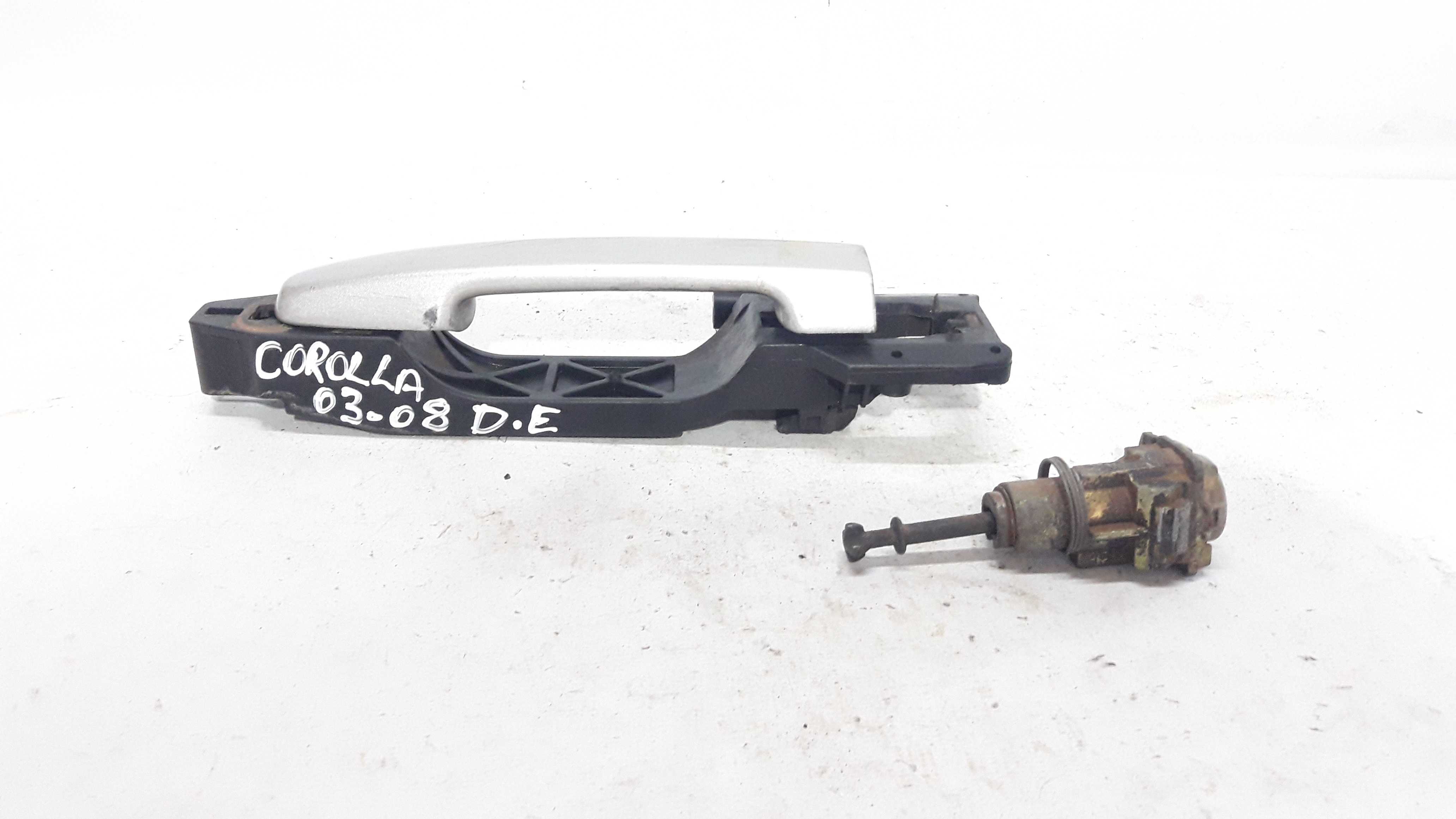 Maçaneta Externa Dianteira Esquerda Corolla 03 A 8 Branco Dianteira 2