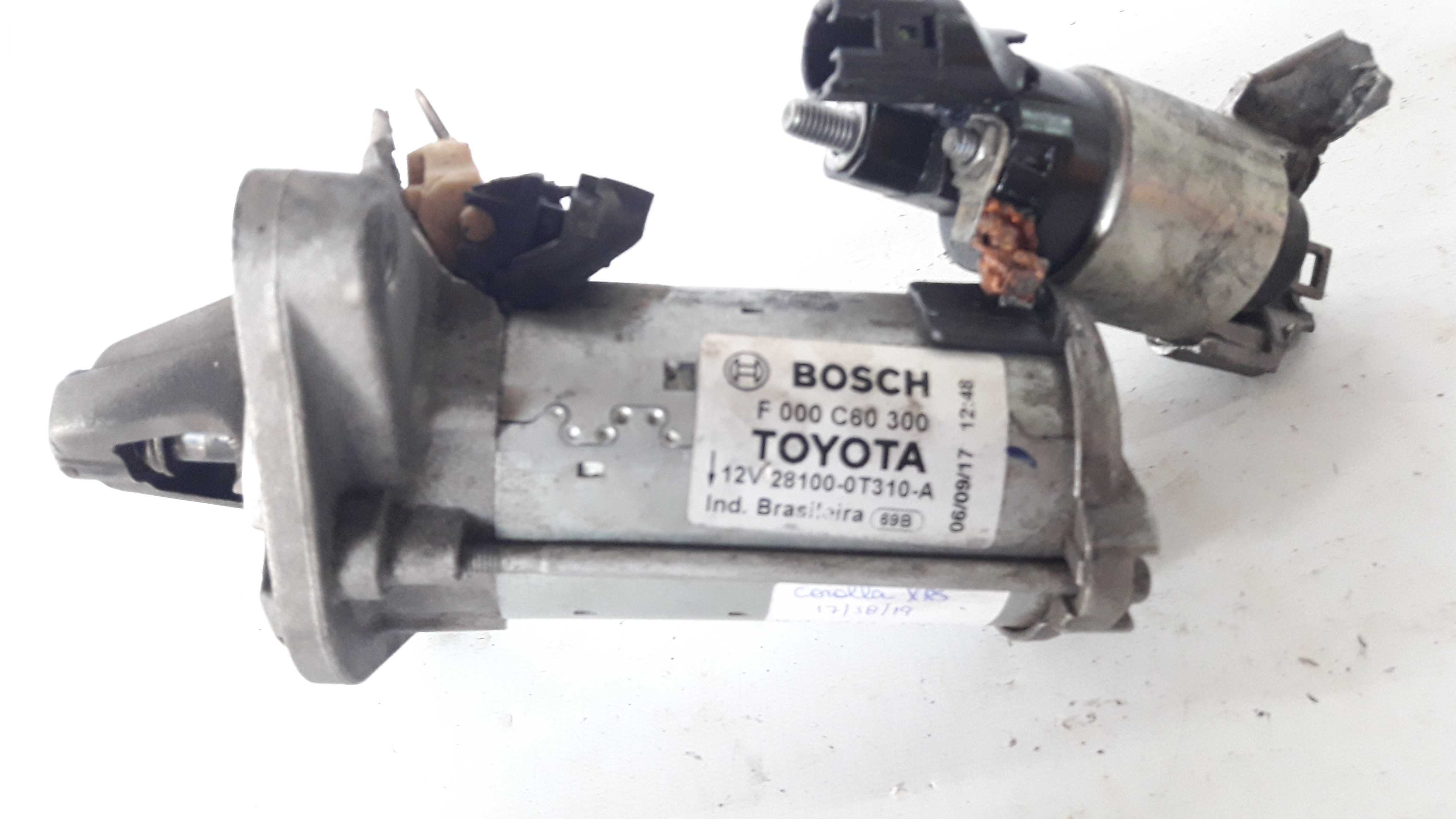 Motor Partida 9 Dentes Corolla Xrs 2.0 2810003t10a Avaria 9
