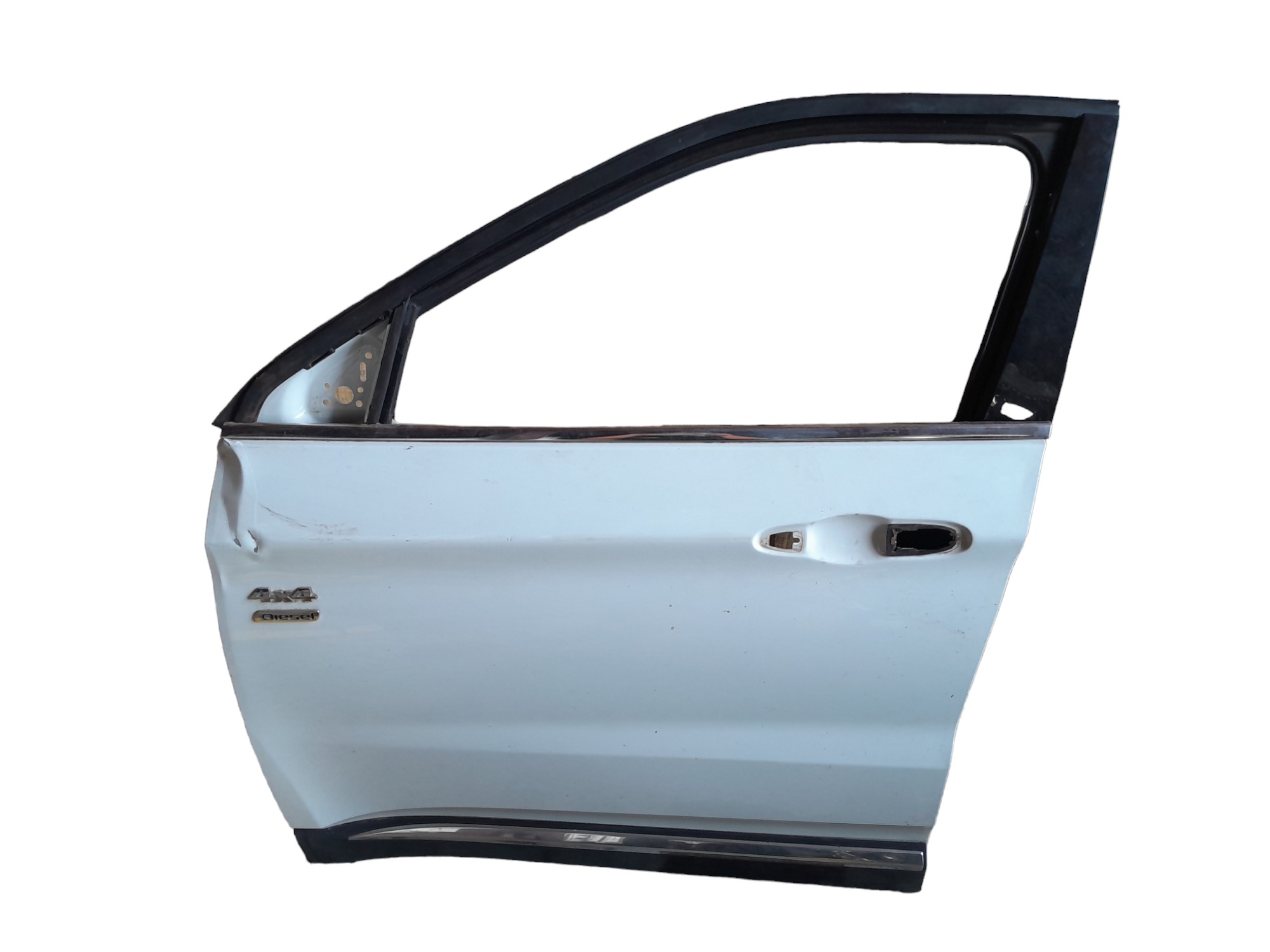 Porta Dianteira Esquerda Fiat Toro 4×4 2016 A 2021 Original  Dianteira Esquerdo Branco