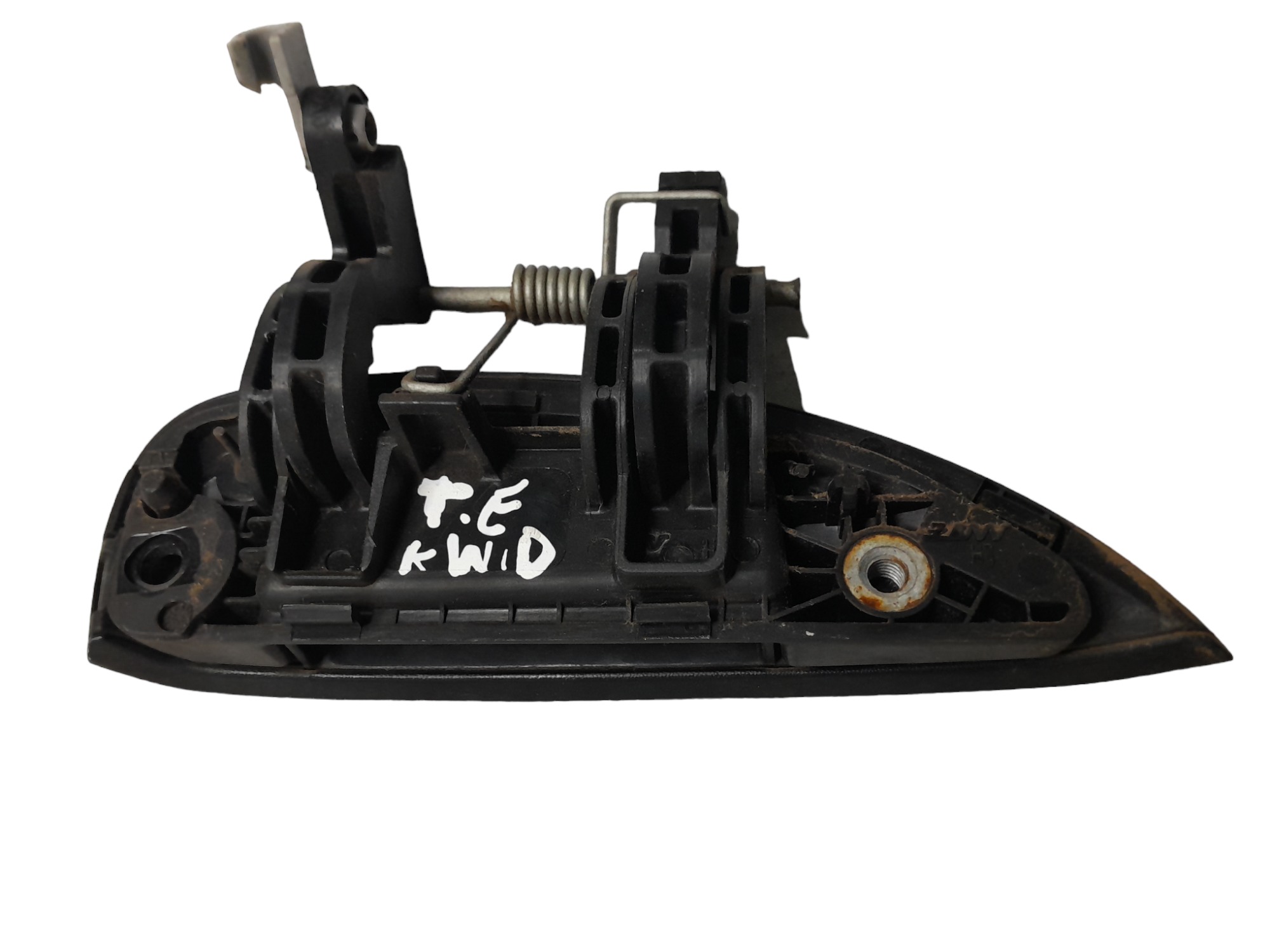 Maçaneta Externa Porta Traseira Esquerda Renault Kwid Origi Preto Traseira 2