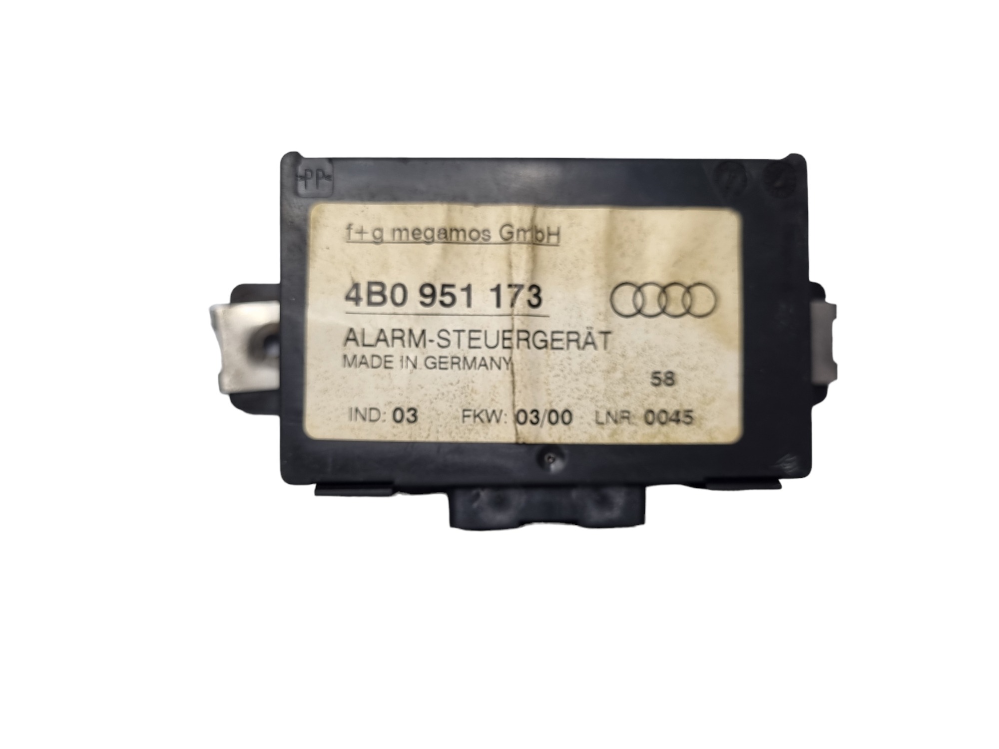 Modulo Alarme Original Audi A3 99/2006 4b0 951 17 2