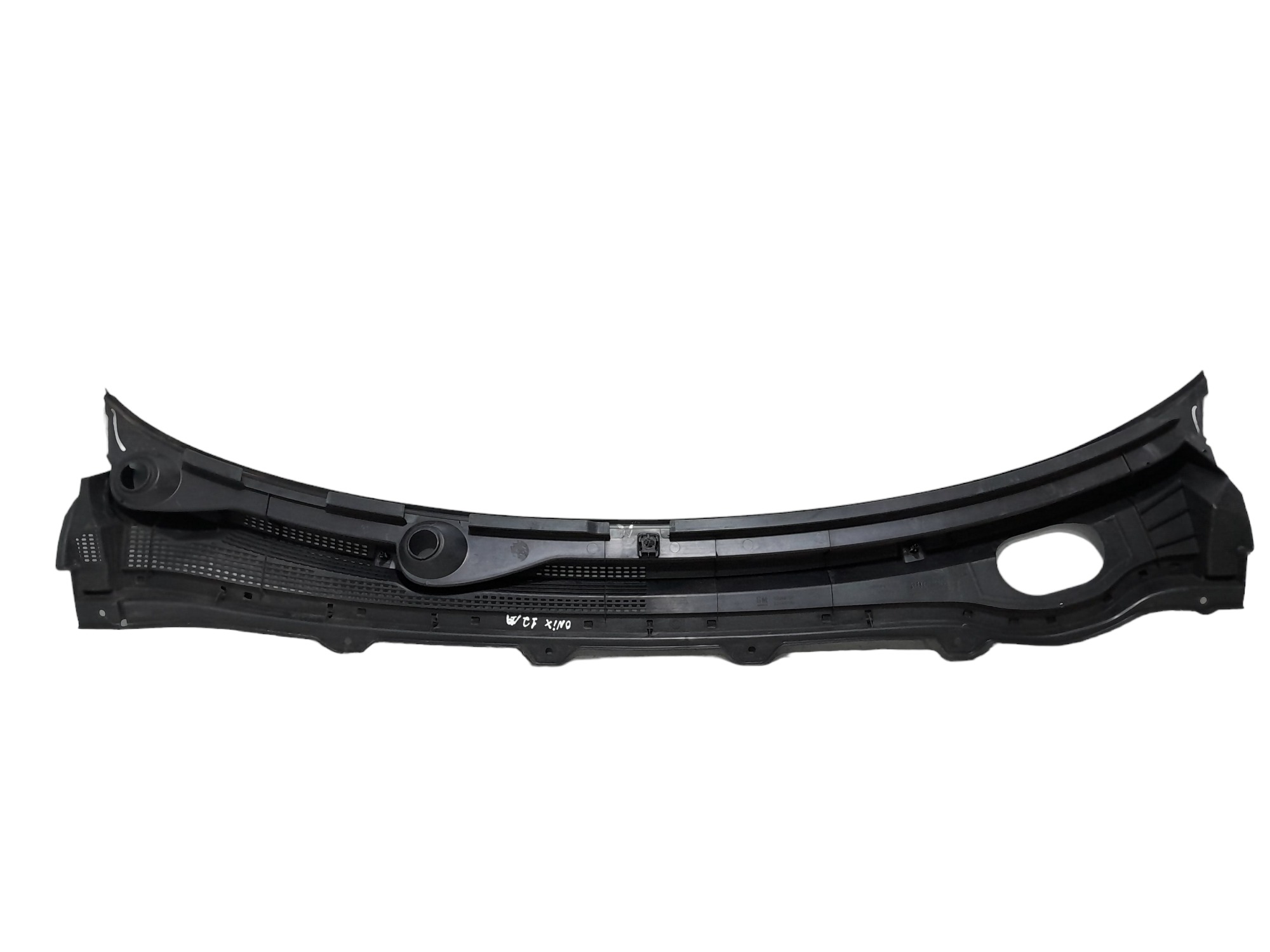 Grade Churrasqueira Chevrolet Onix Original 2012 A 2019 Preto Plástico 2