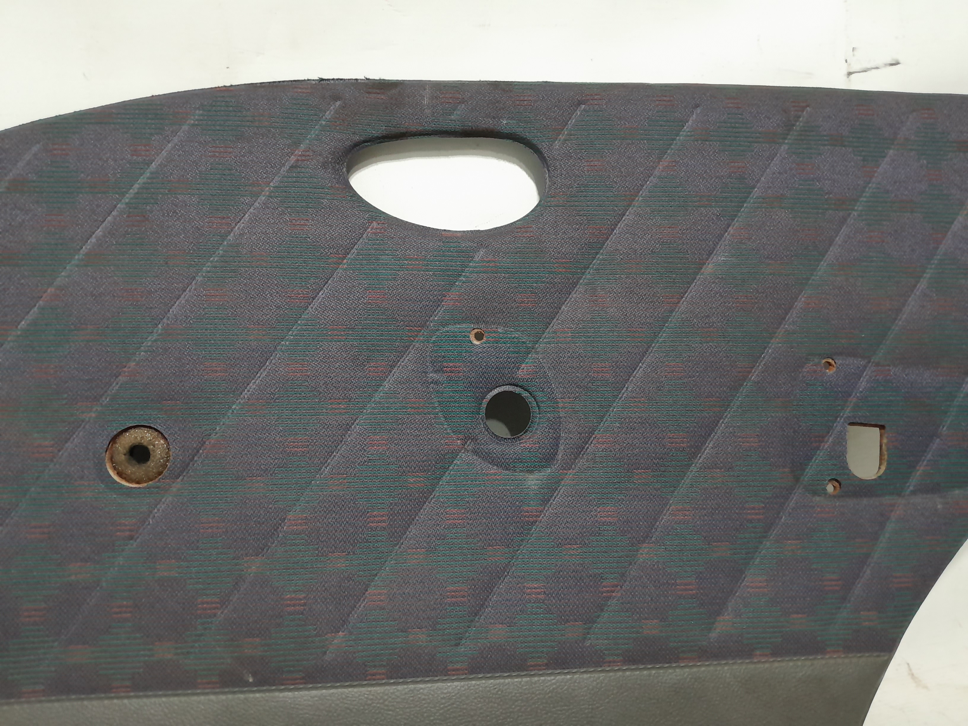 Forro De Porta Fiat Palio Traseiro Direito 1997 4/porta Azul 3