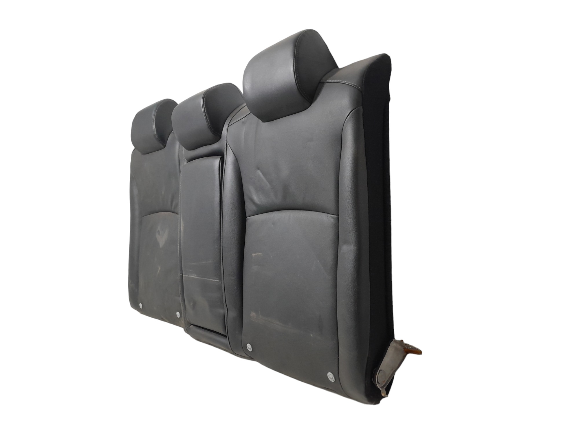 Encosto De Banco Traseiro Honda Civic G10 2017 A 2022 Preto Preto 3