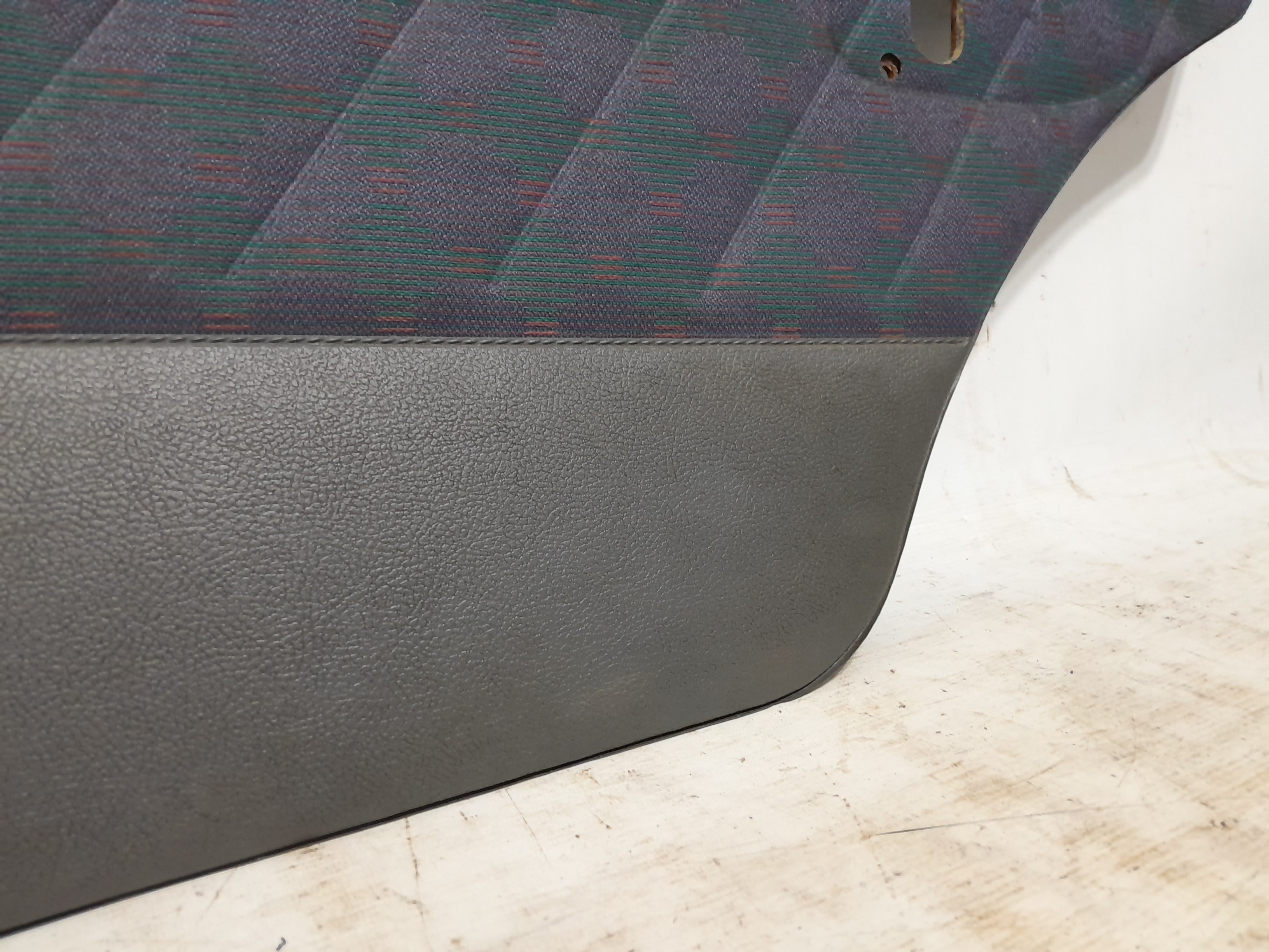 Forro De Porta Fiat Palio Traseiro Direito 1997 4/porta Azul 4