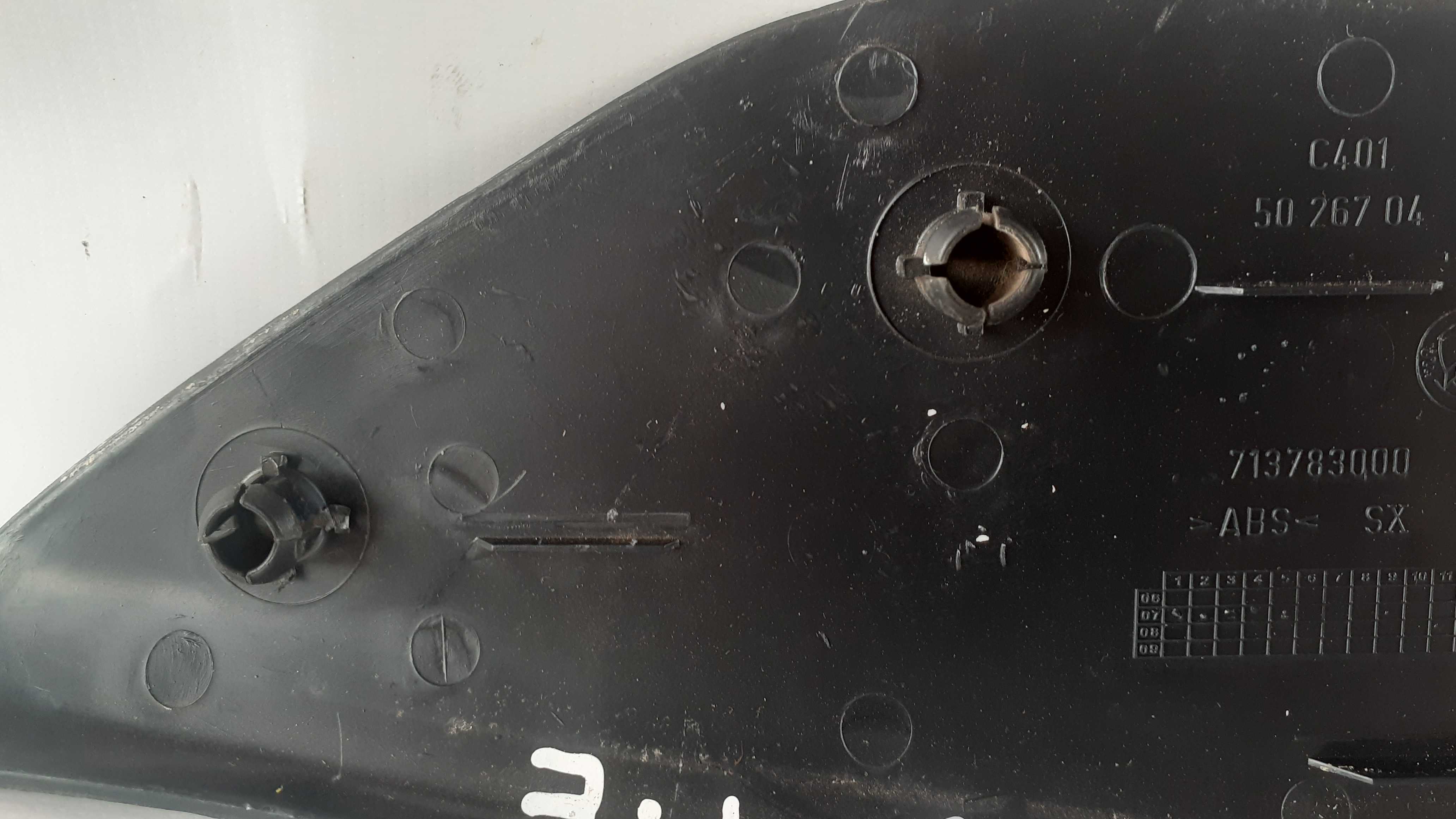 Moldura Interna Retrovisor Esquerdo Palio 04/08 Original Preto 4