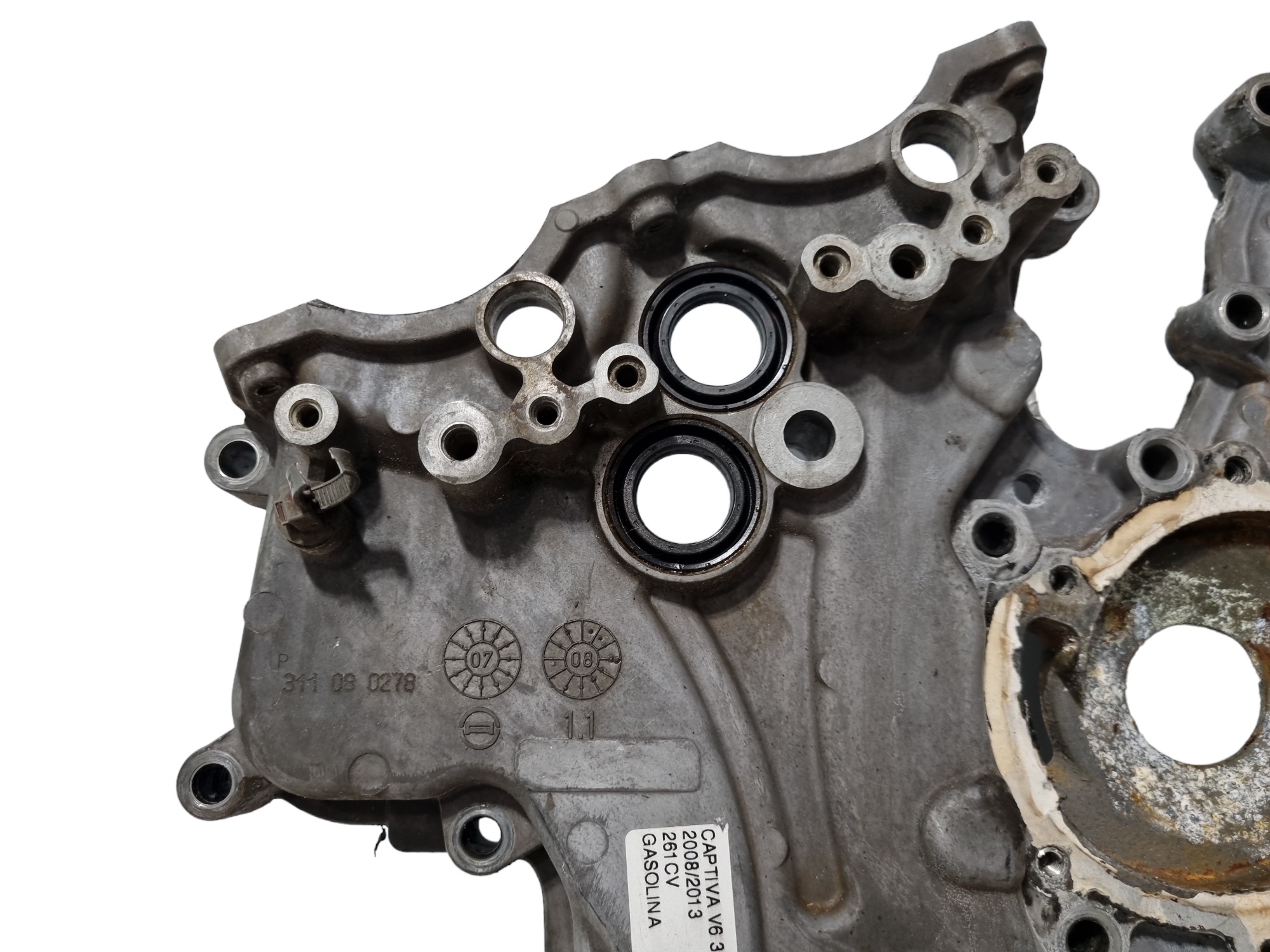 Tampa Lateral Motor Gm Captiva 3.6 V6 2008 Á 2012 Original 5
