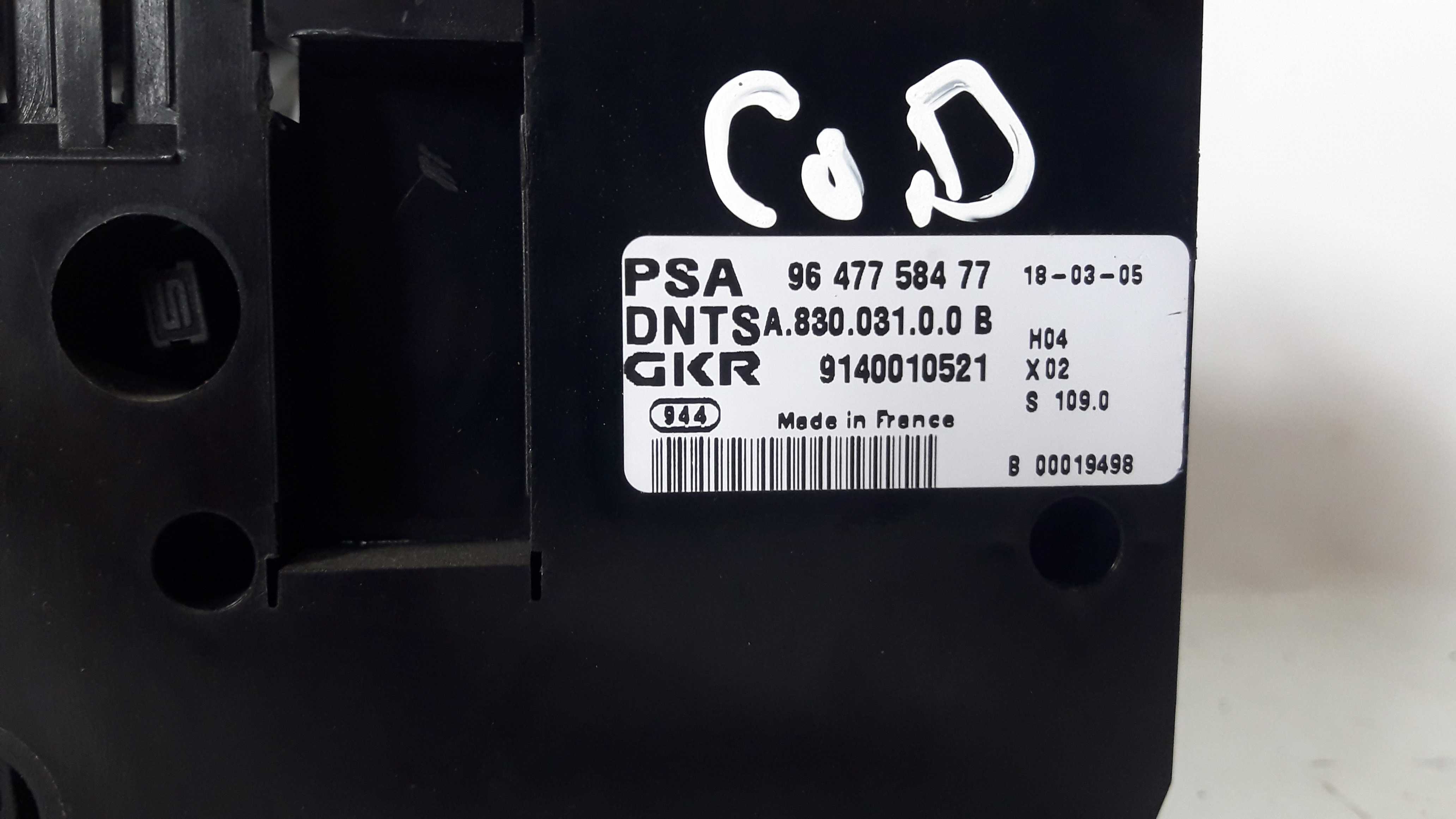 Comando Ar Condicionado Peugeot 206 Retirar Pecas 20399 4