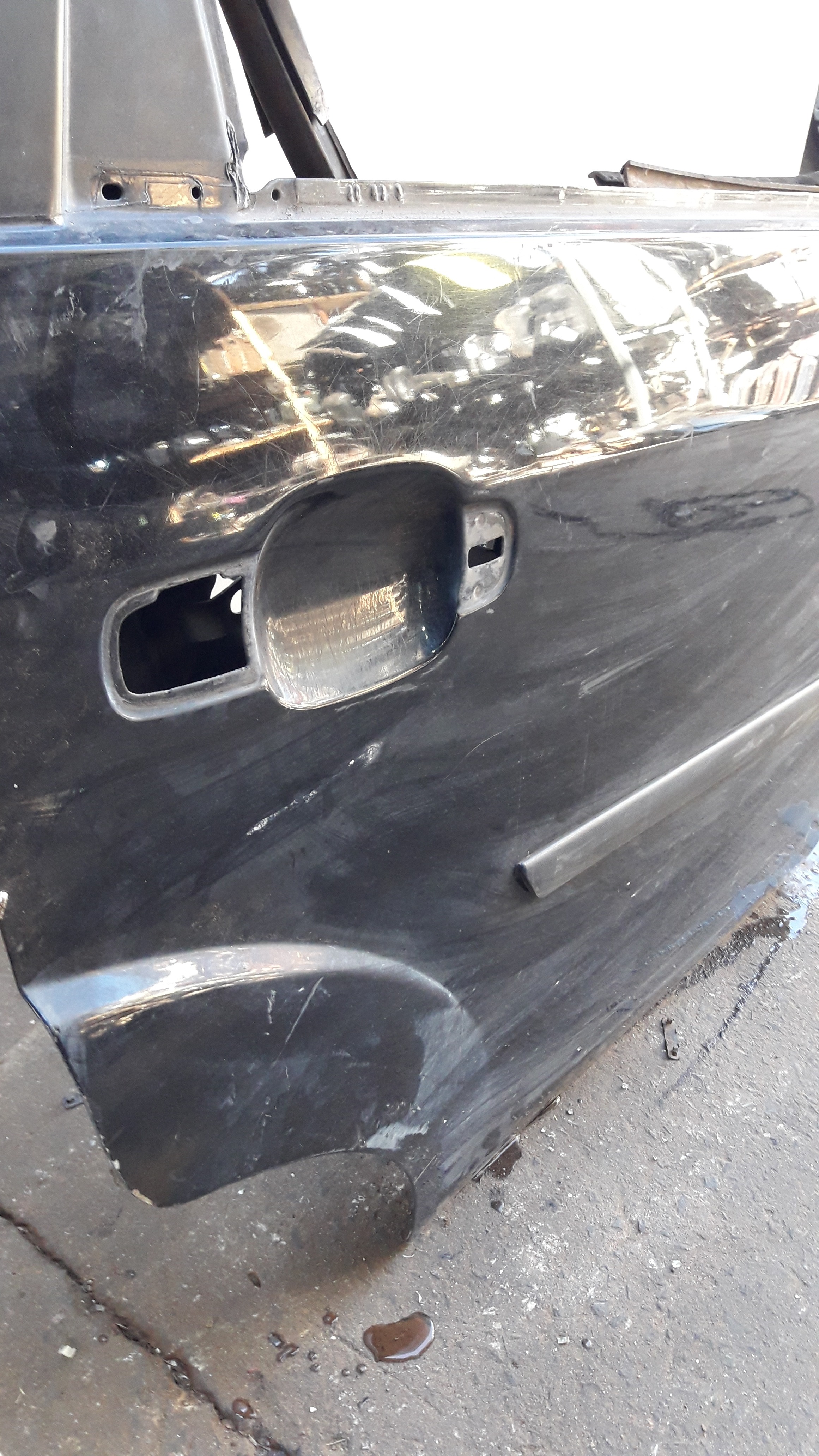 Porta Traseira Ford Fiesta Original 2004 2005/2012 Preta 3