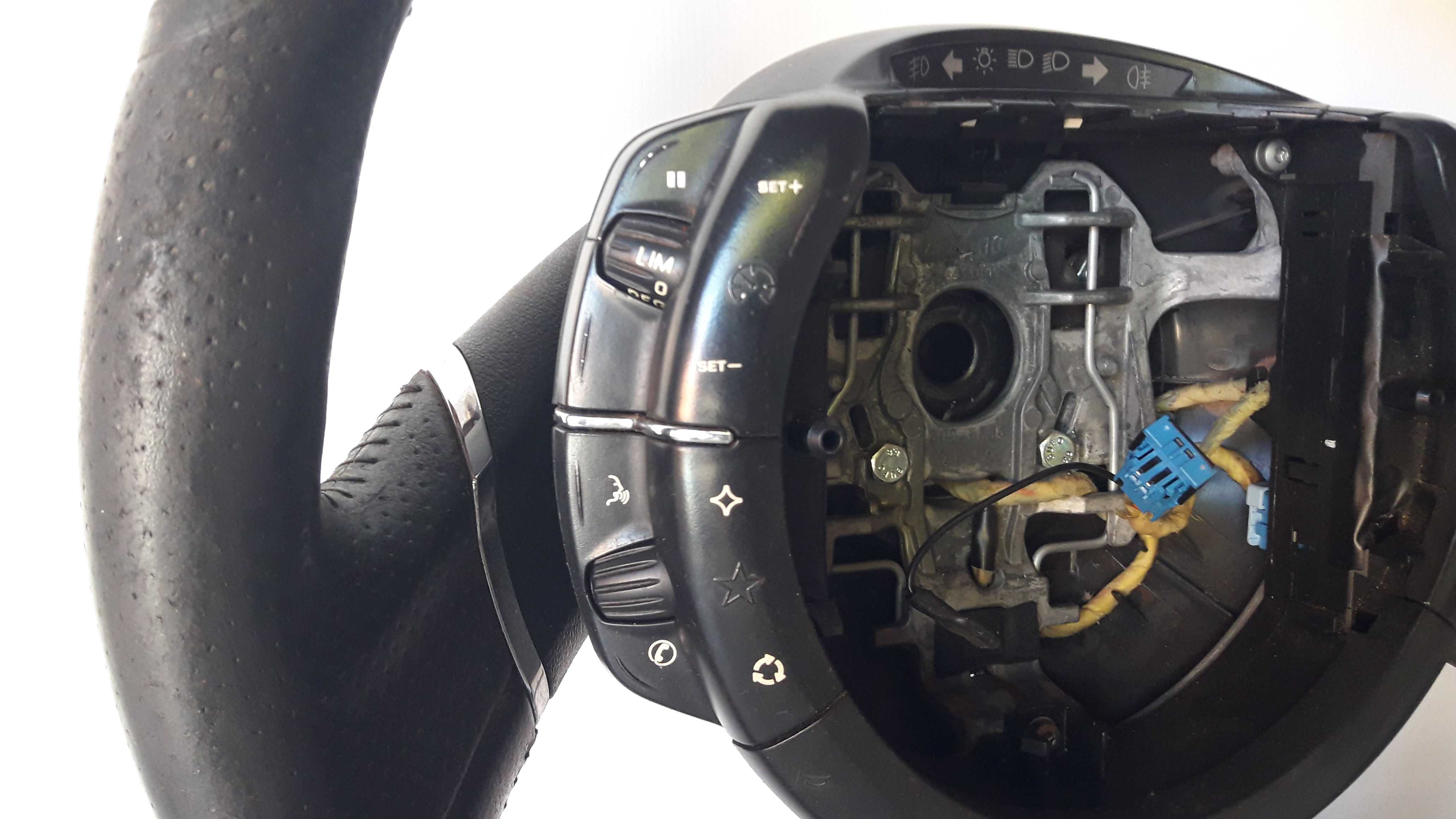 Volante C Comandos Citroen C4 Pallas Exclusive 08/12 Origina Preto 2