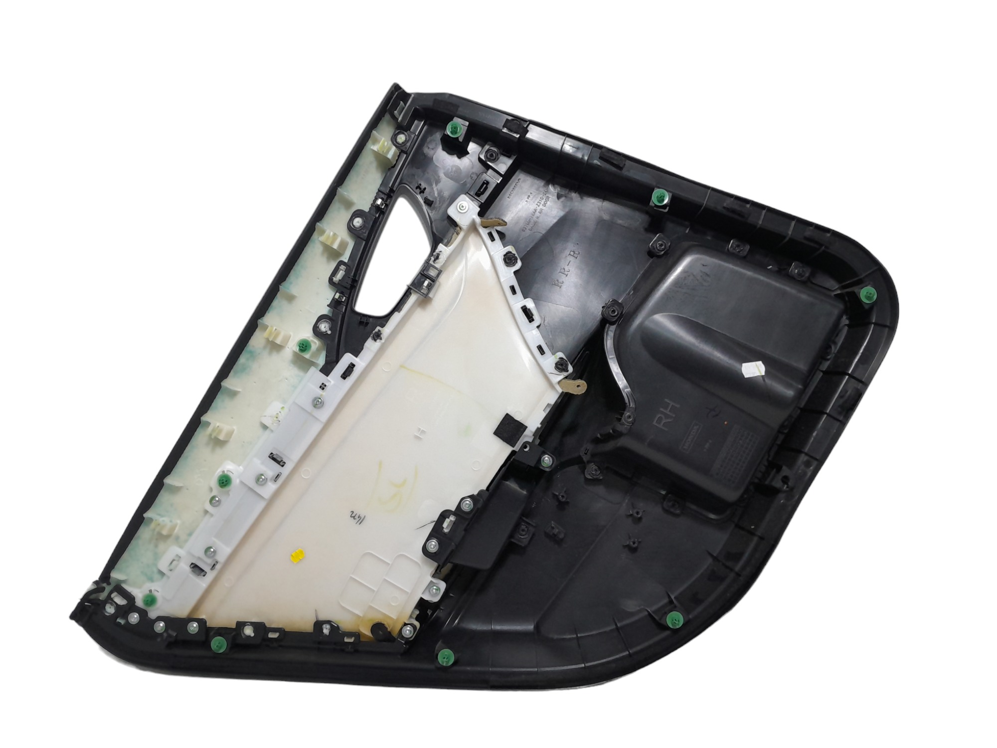 Forro De Porta Traseiro Direito Honda Civic G10 2017 A 2022 – Preto 3