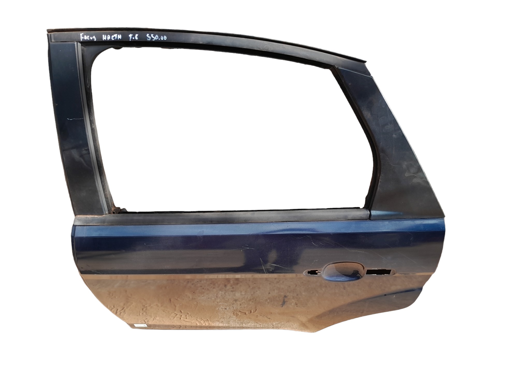 Porta Traseira Esquerda Ford Focus Hacth 2009 A 2013 Traseira Esquerdo Azul 3