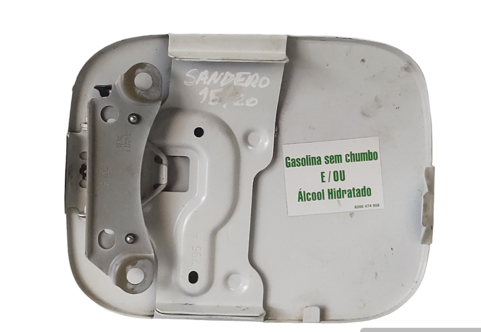 Portinhola Tampa Combustivel Sandero 15/20 25741 Branca 2016 3