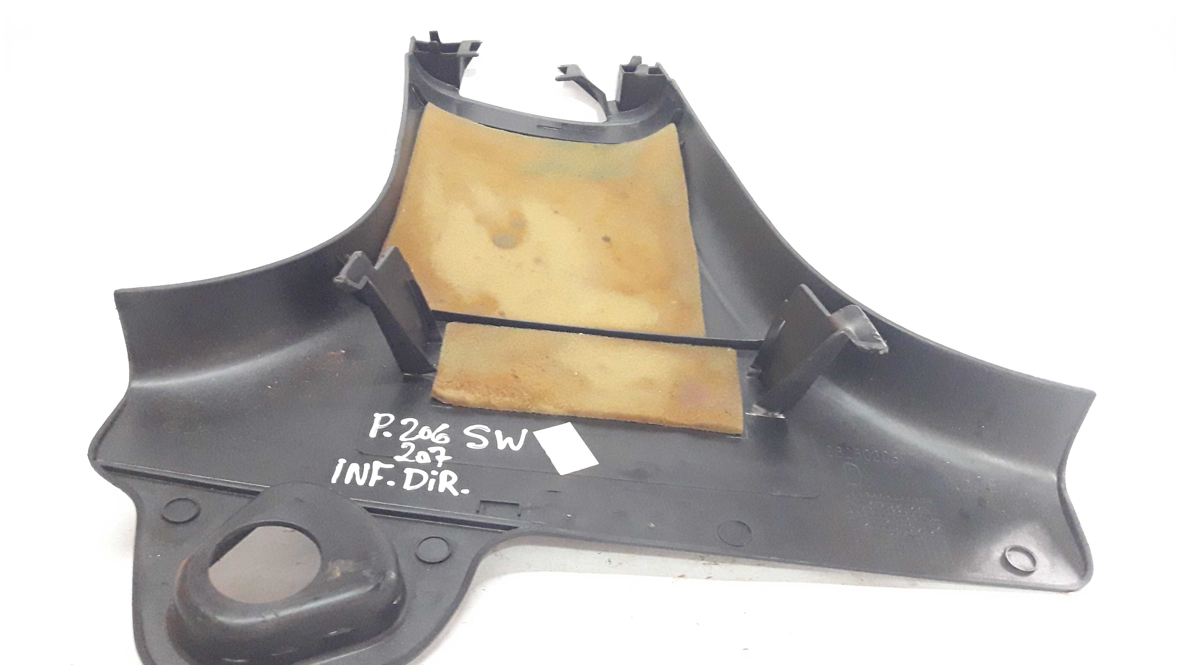 Moldura Inferior Coluna Direita Peugeot 206 Sw 99 A 6 4
