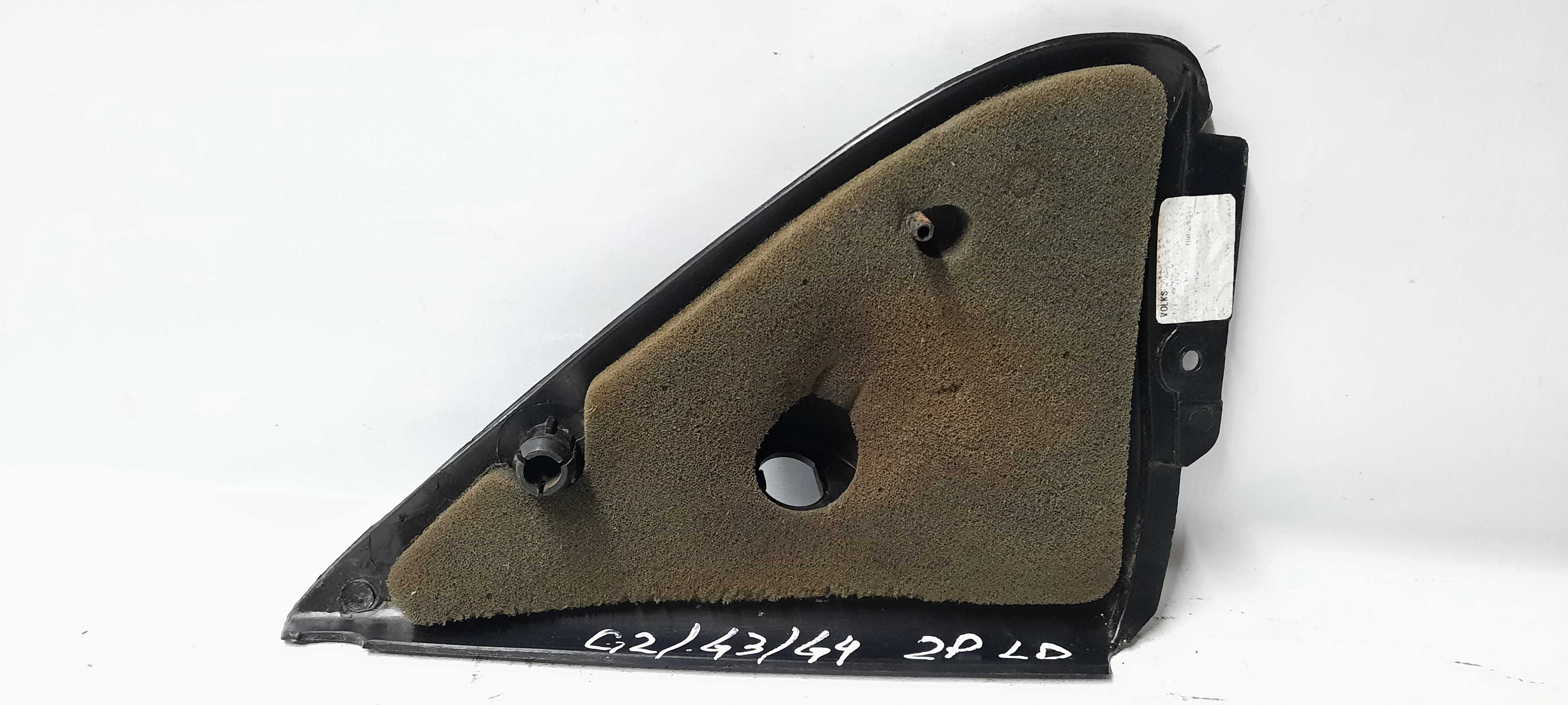 Moldura Retrovisor Direito Gol G2 G3 G4 2pts Original Preto 2