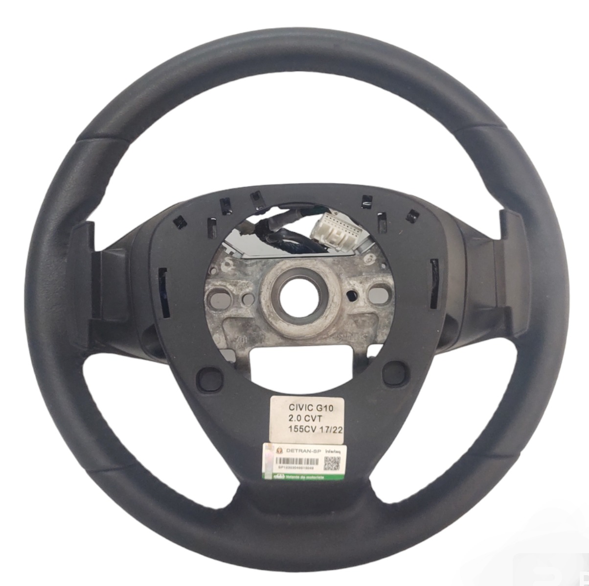 Volante C Paddle Shift E Comandos Civic G10 17 A 22 4012083 Preto 2