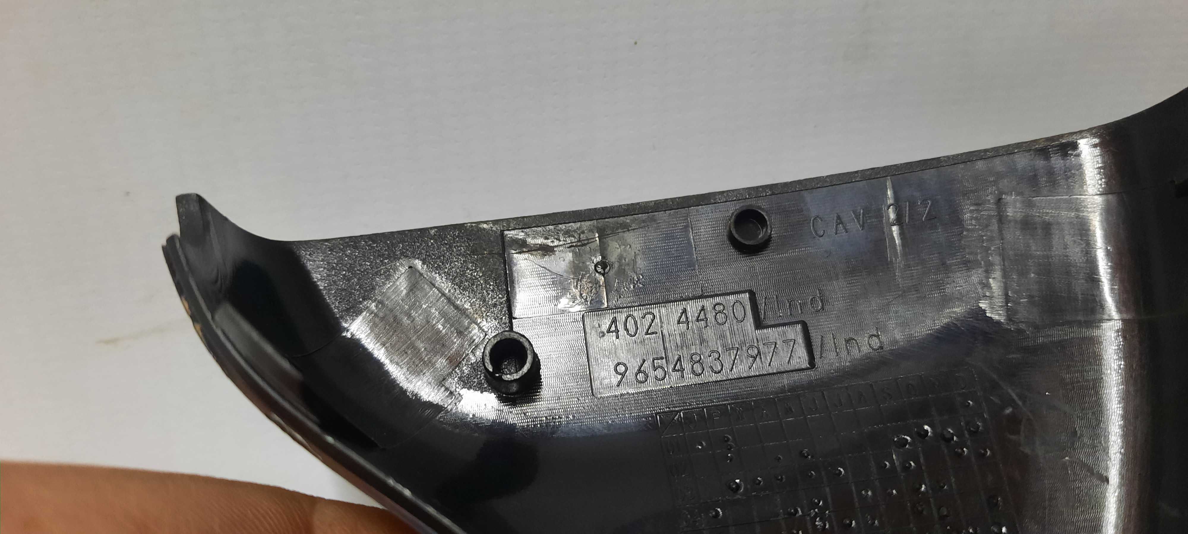 Moldura Retrovisor Interno Esquerdo C4 Pallas 9654837977  Preto 3