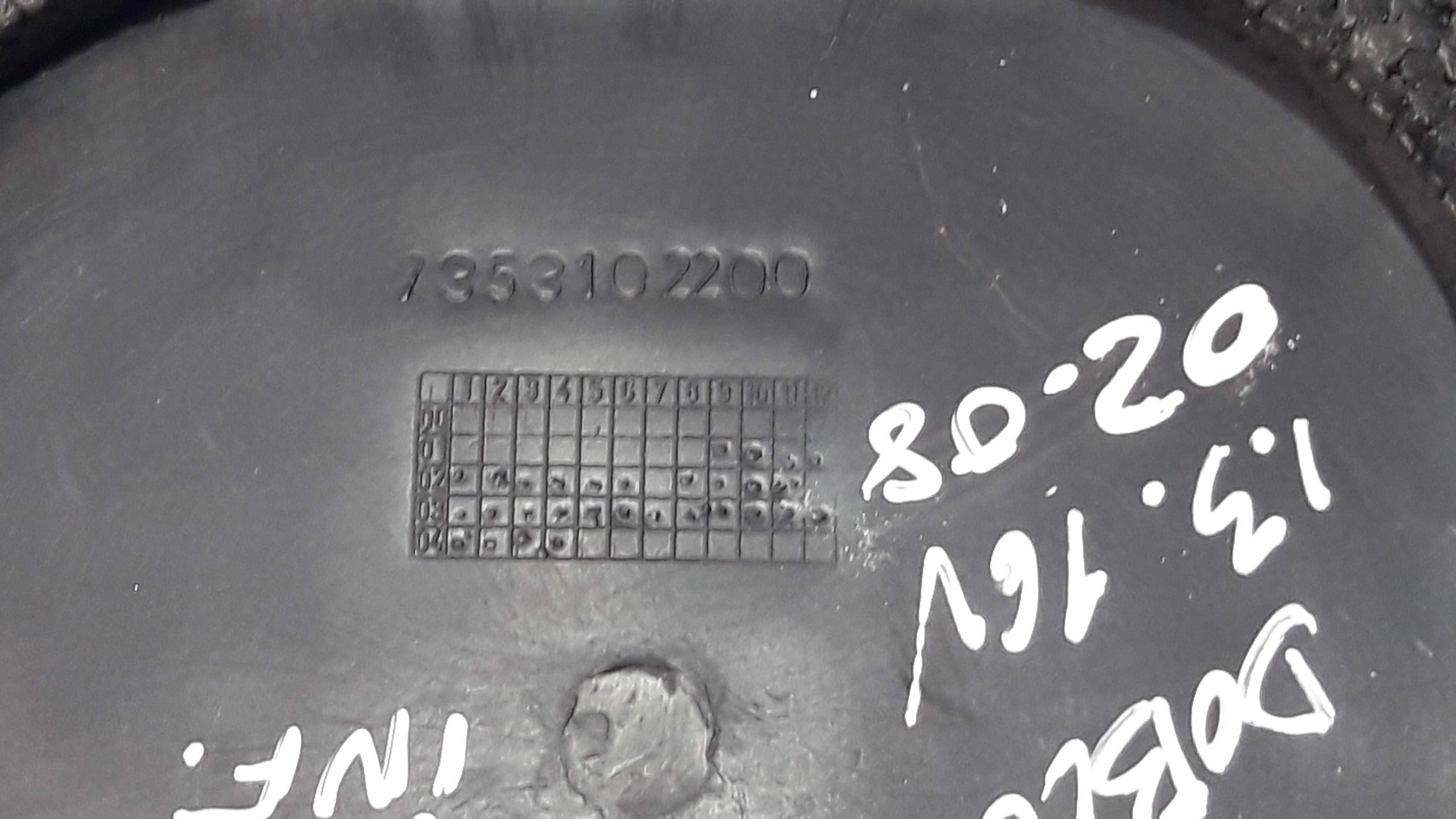 Moldura Inf Coluna Direção Doblo 02/08 7353102200 24936 Preto 7