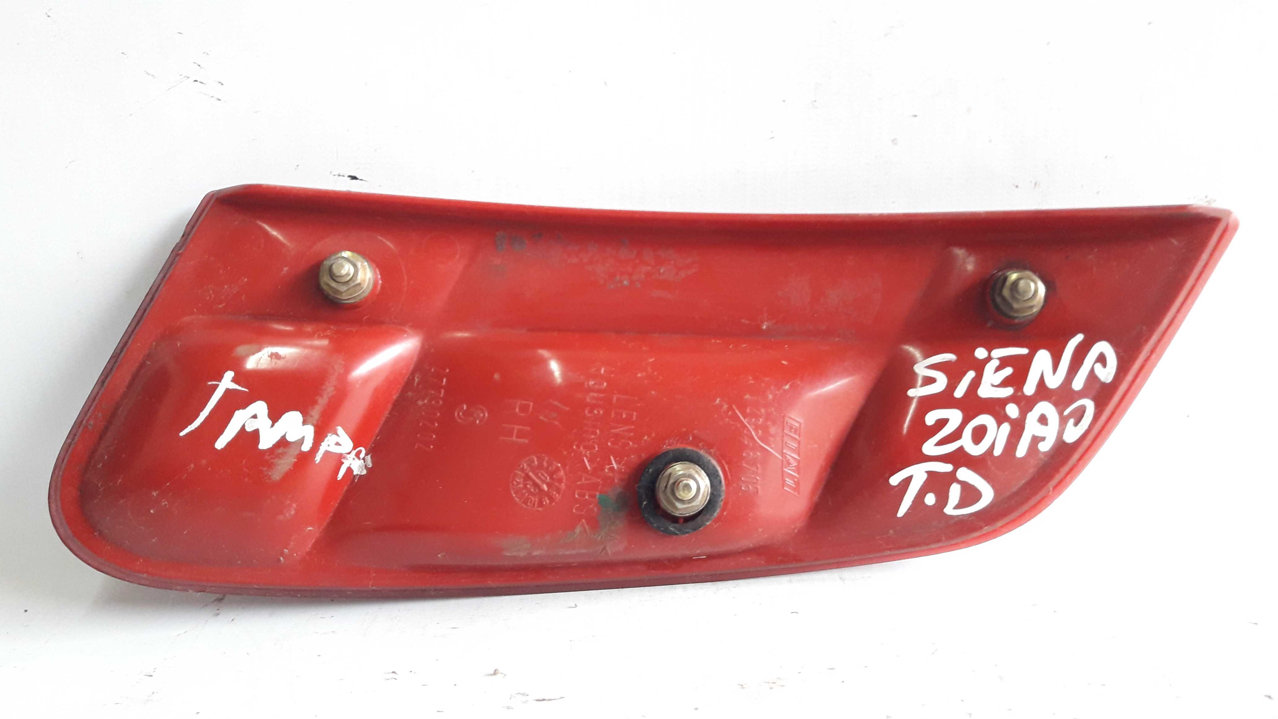 Lanterna Tampa Traseira Direita Siena 4/08 46846705 Original Direito/passageiro Vermelha 2