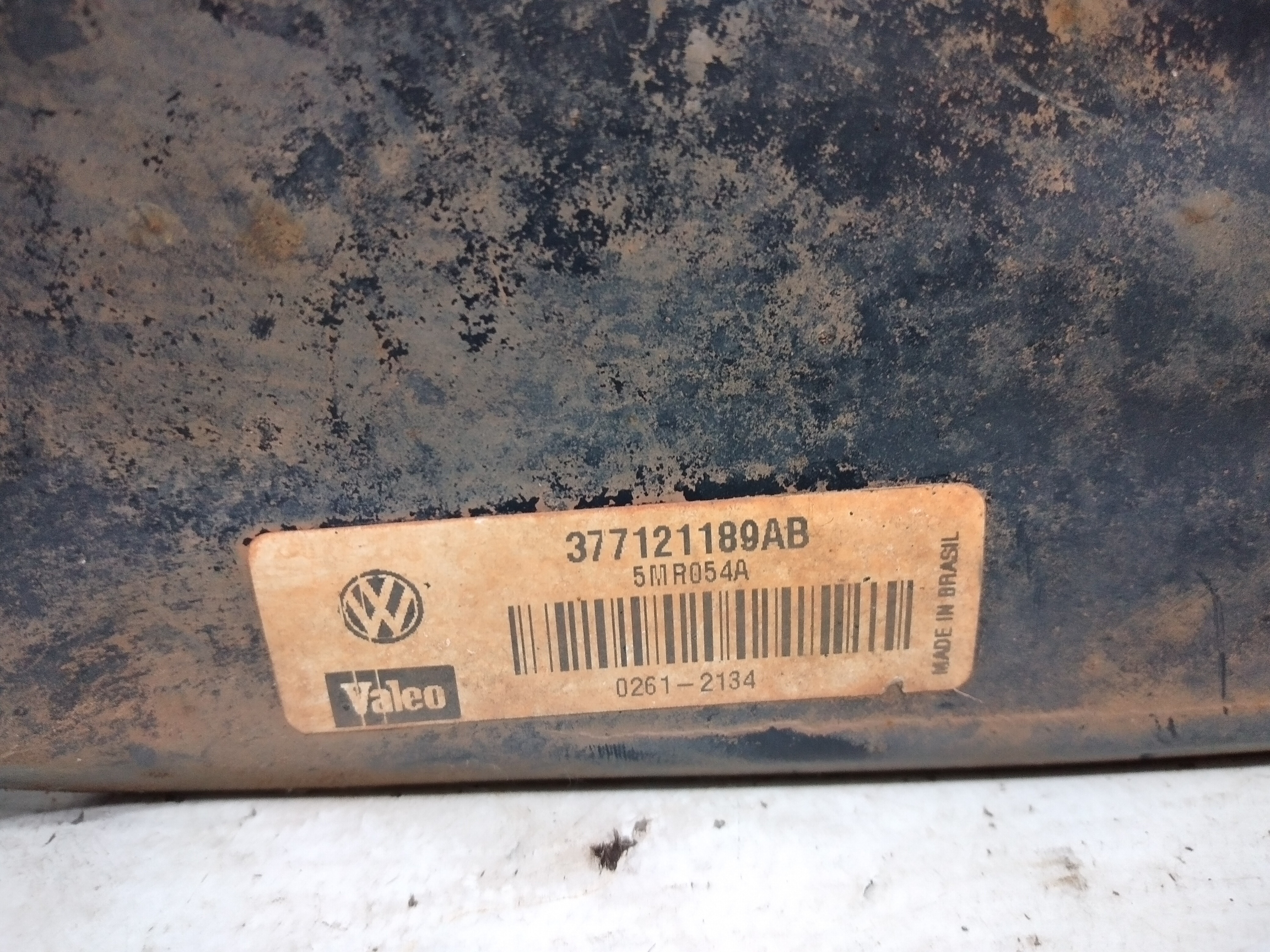 Defletor Ventoinha Gol G2 377121189ab Sem Ar Lata Original 4