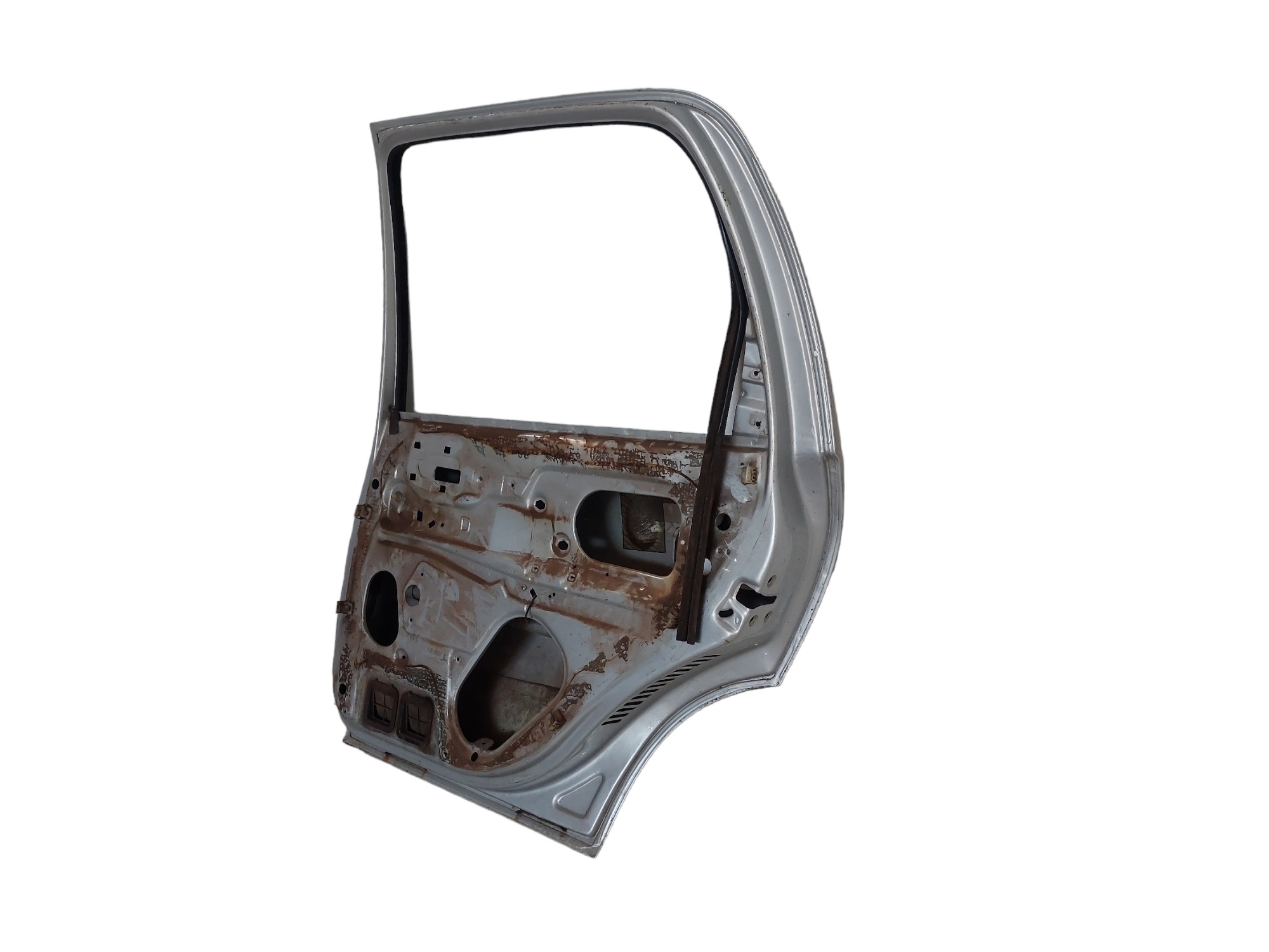 Porta Traseira Direita Corsa 1996/2010 Original Prata 2