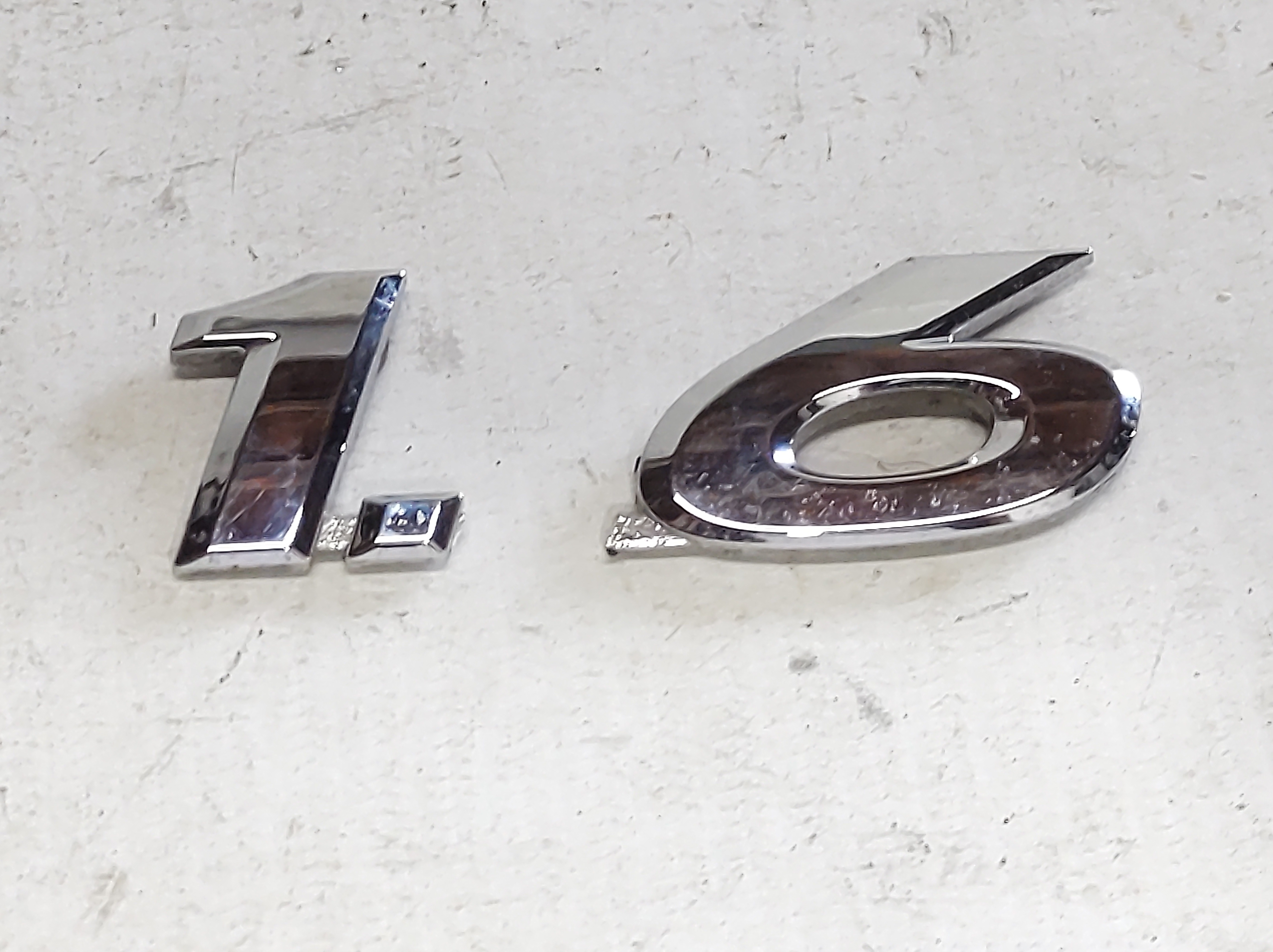 Kit Emblema Tampa Traseira Hb20 X 1.6 Automatic Flex Cromado 6