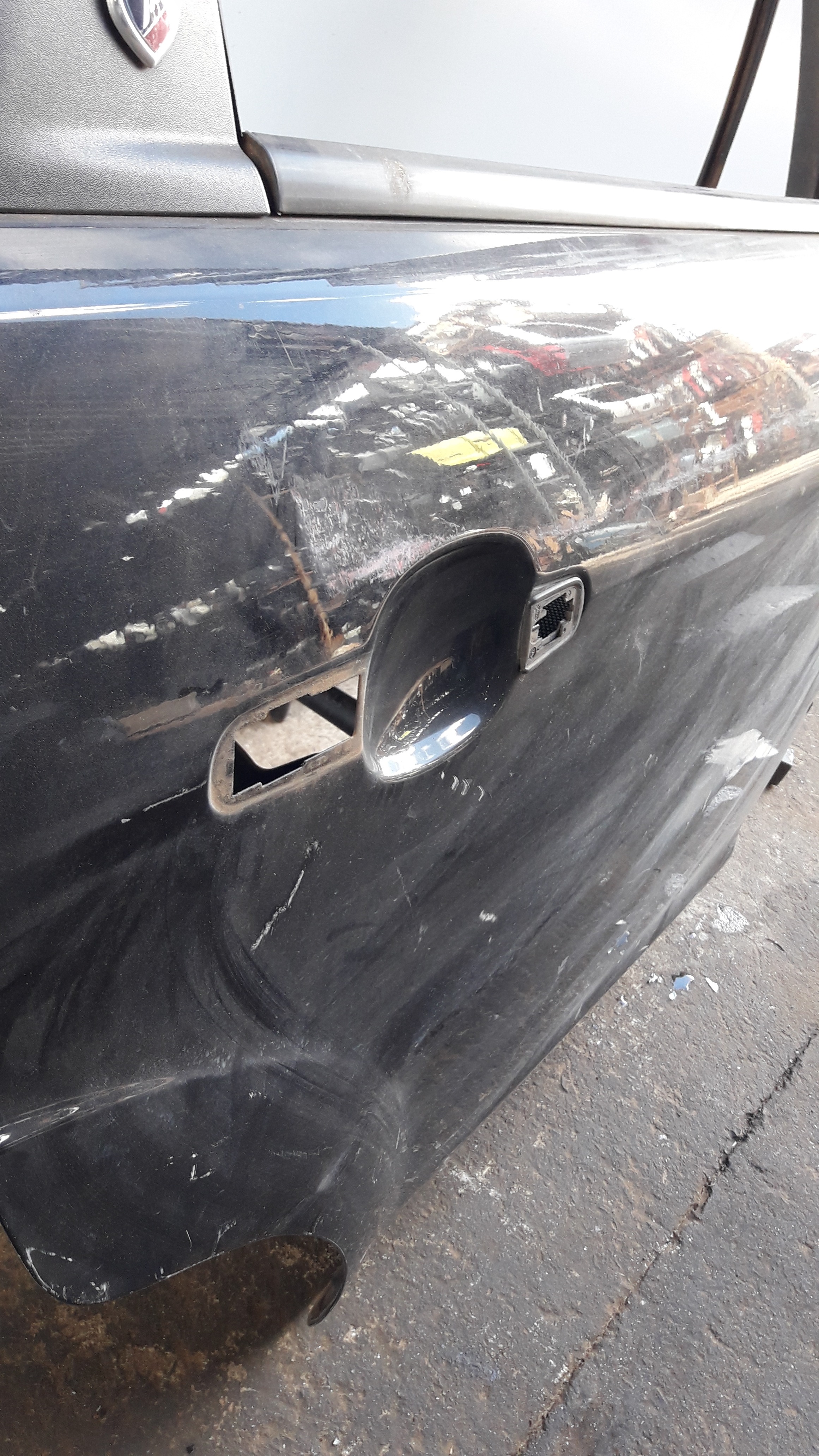 Porta Traseira Direita Ford Focus 2009/13 Preta Original 5