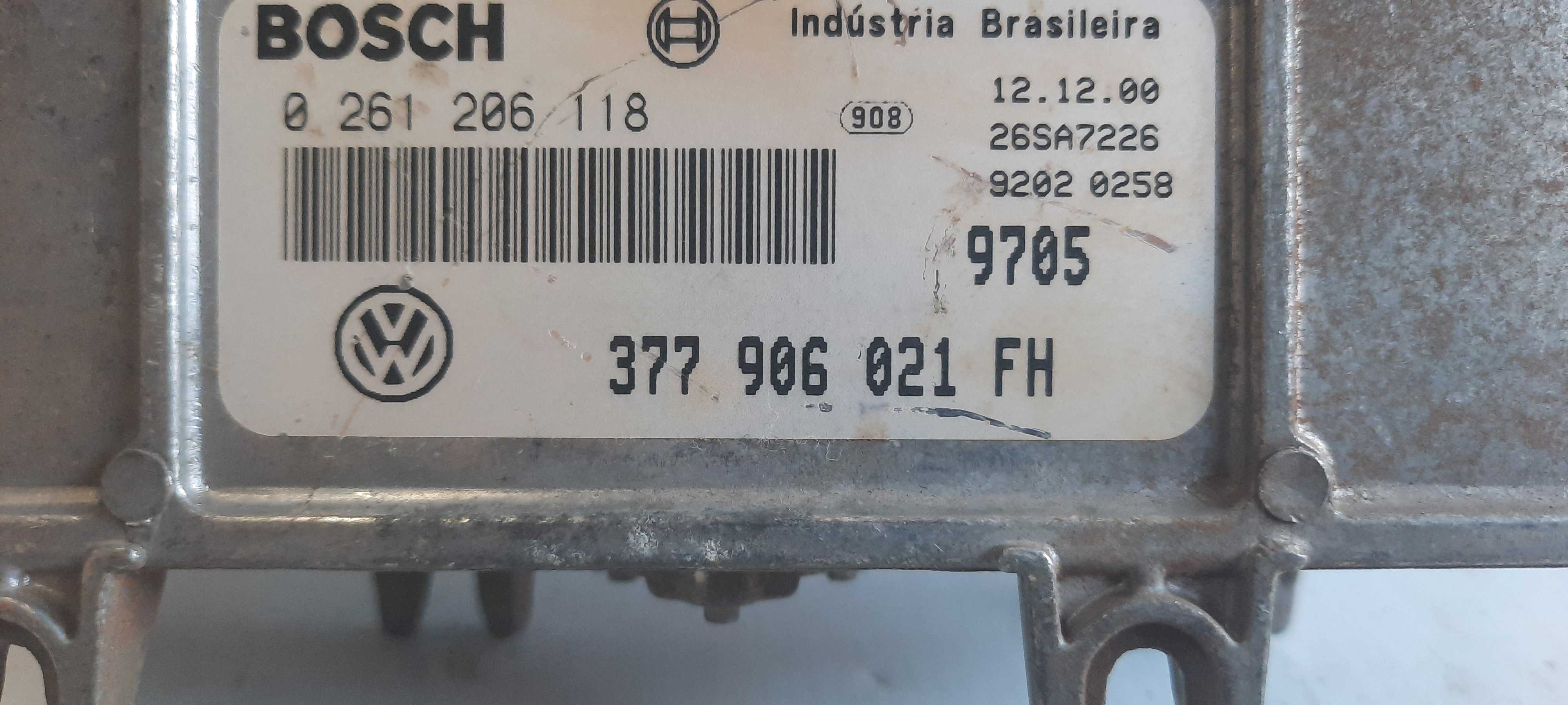 Módulo Injeção Central Gol 1.0 8v 1994/2002 377906021fh 2