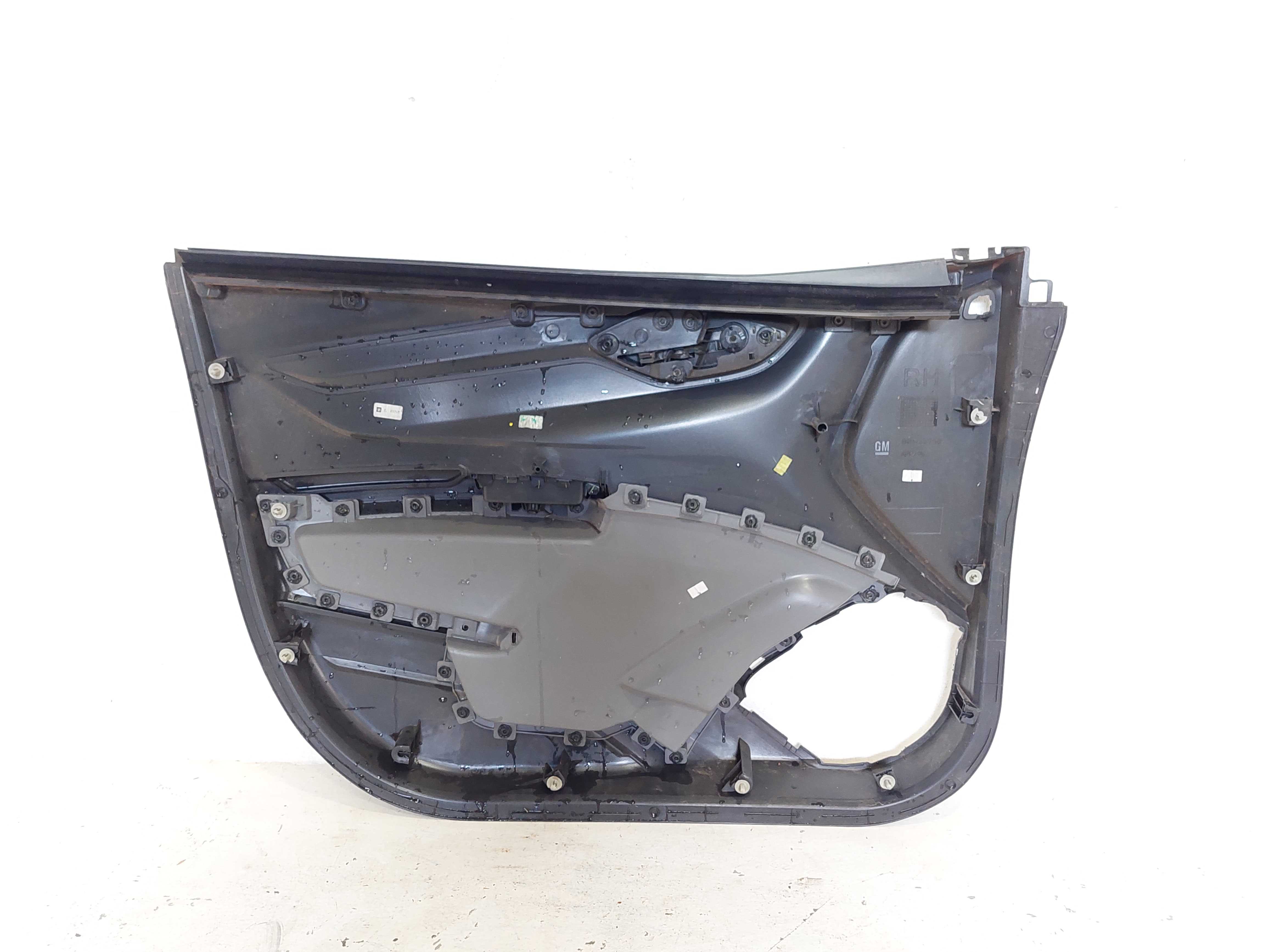 Forro De Porta Dianteiro Direito Chevrolet Onix Prisma 12/15 Cinza 1