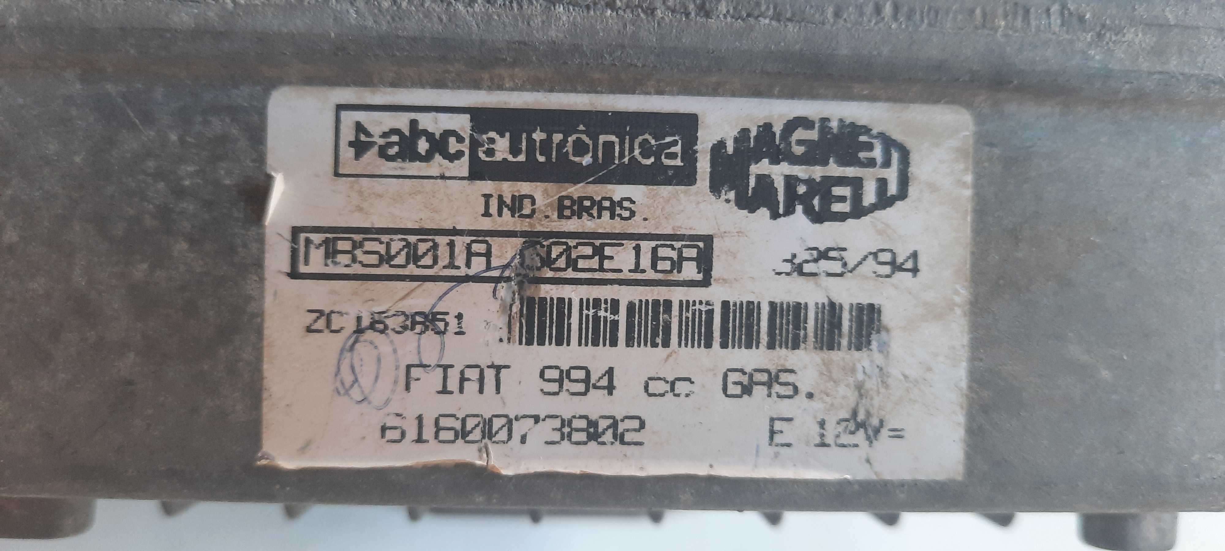 Módulo Injeção Fiat Uno Mille 1.0 8v 6160073802 3