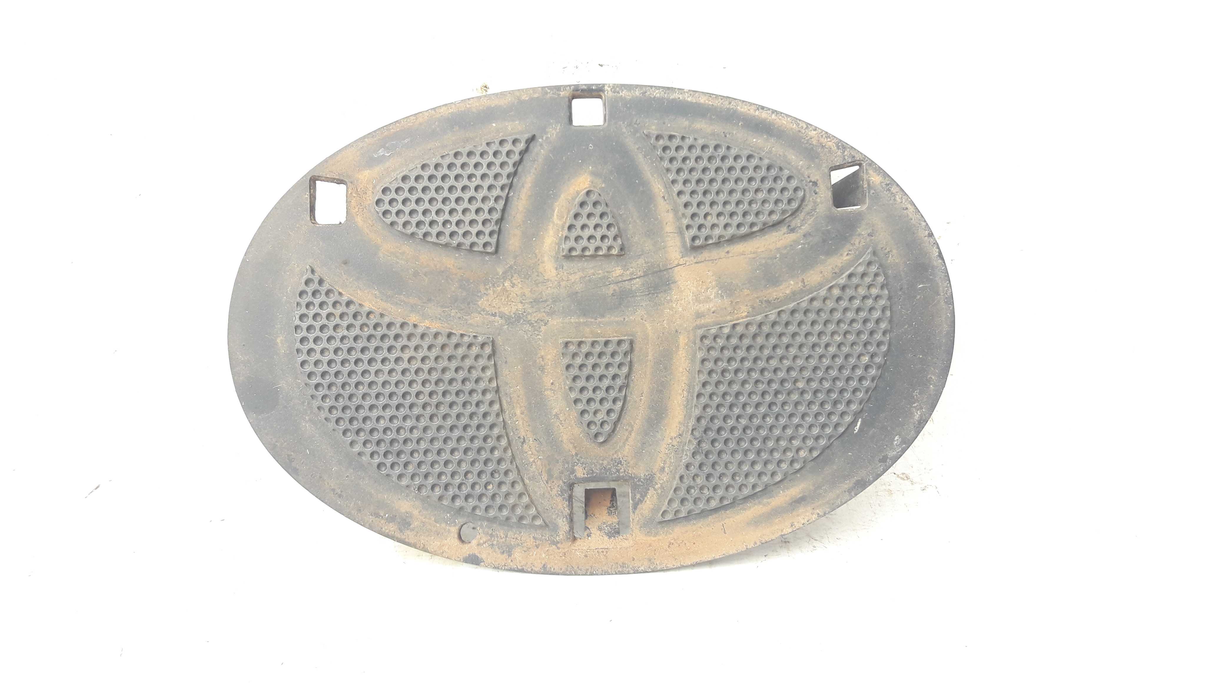 Suporte Emblema Dianteiro Toyota Corolla 03 A 08 Original Preto