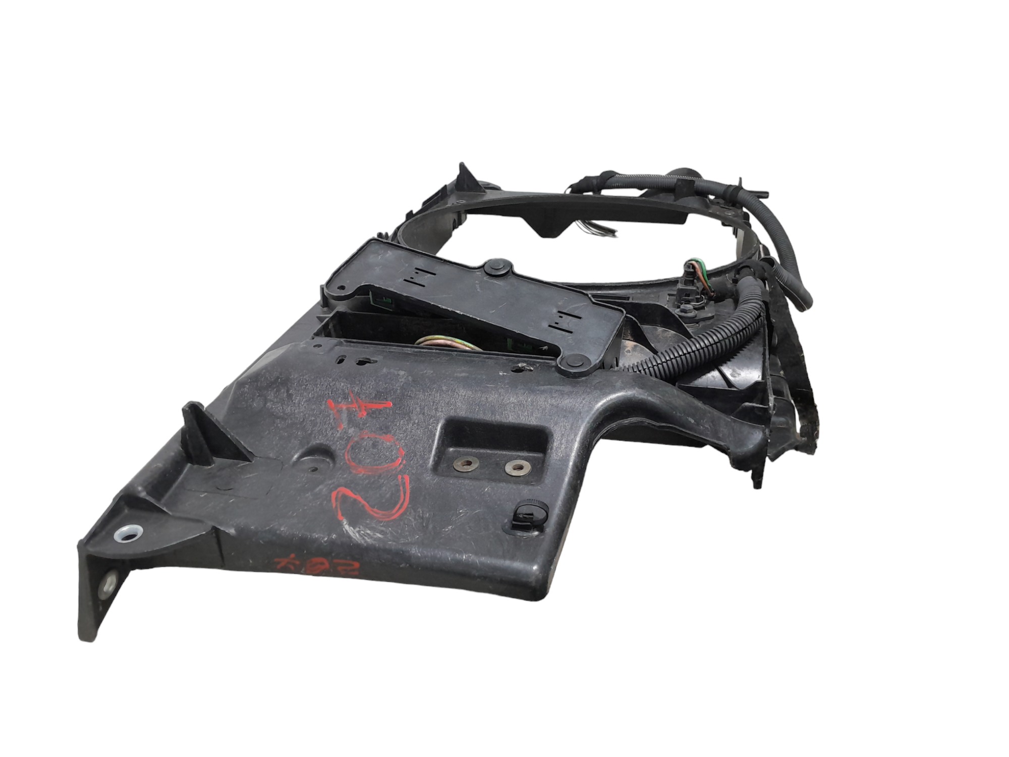 Defletor Ventoinha Radiador Peugeot 206 207 Com Avarias 3
