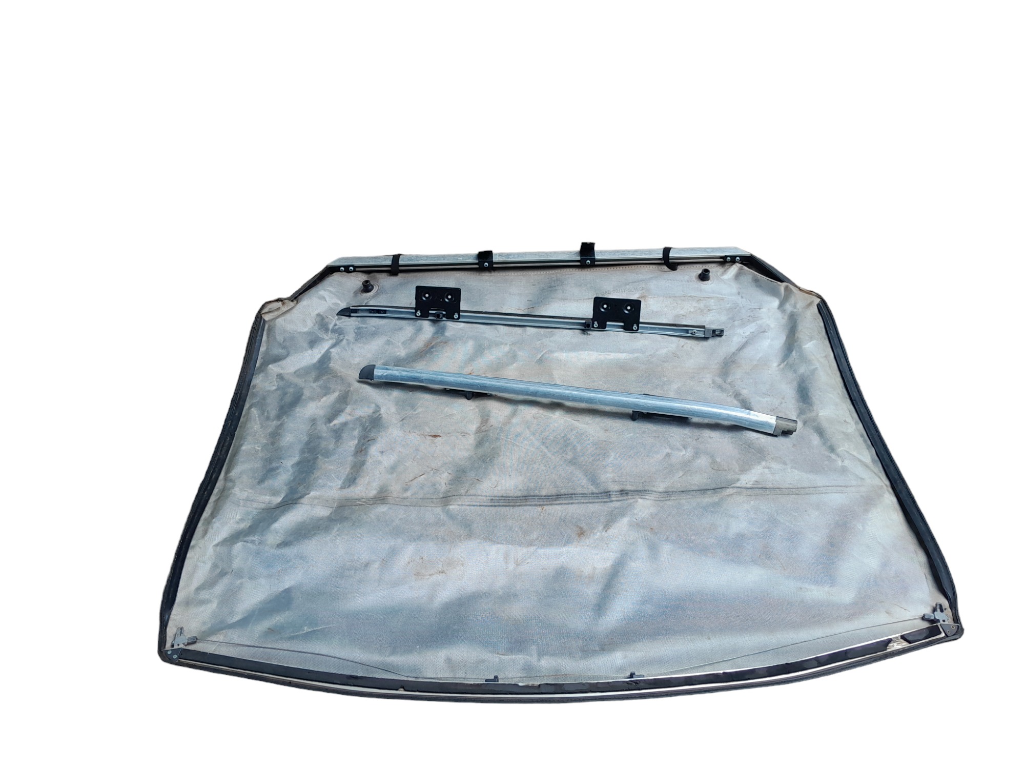 Lona Capota Maritima Fiat Toro Original 2016 A 2021 Preta 4