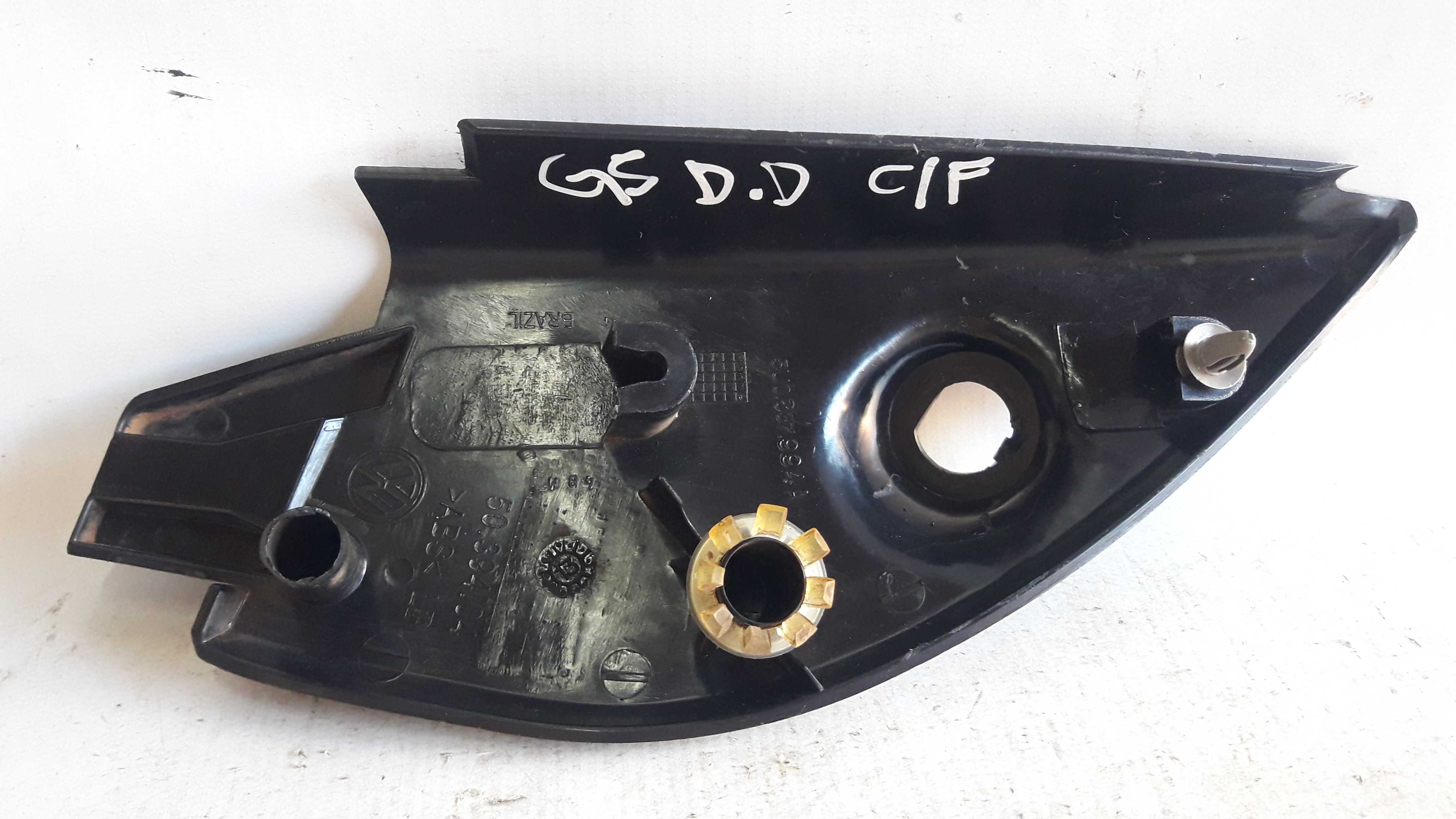 Moldura Int Retrovisor Direito Gol G5 G6 G7 5u0837994 Origin Preto 3