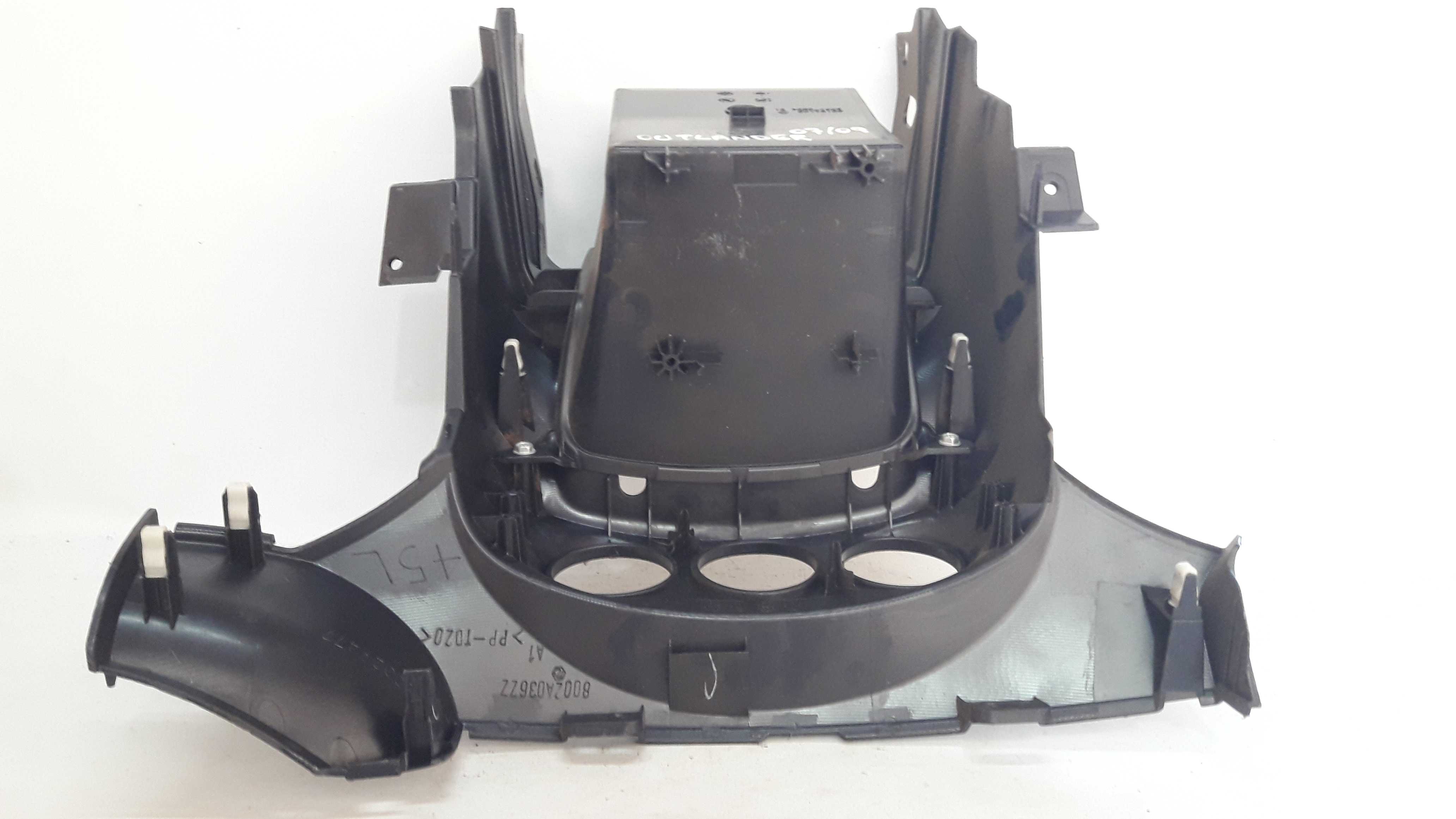 Moldura Console  Comando Ar Condicionado  Outlander 07 A 09 3