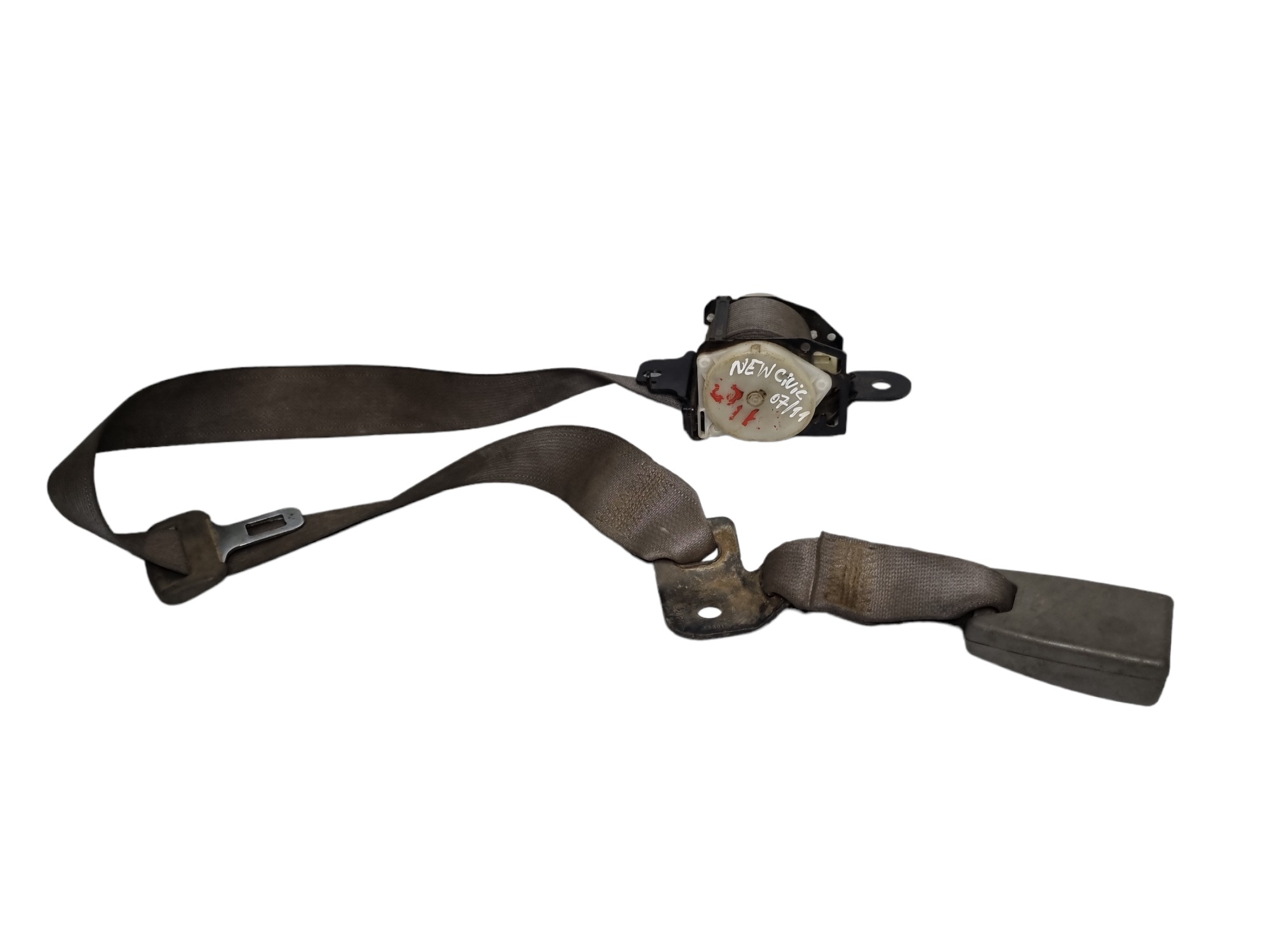Cinto De Segurança Traseiro Central Honda Civic 2007 A 11
