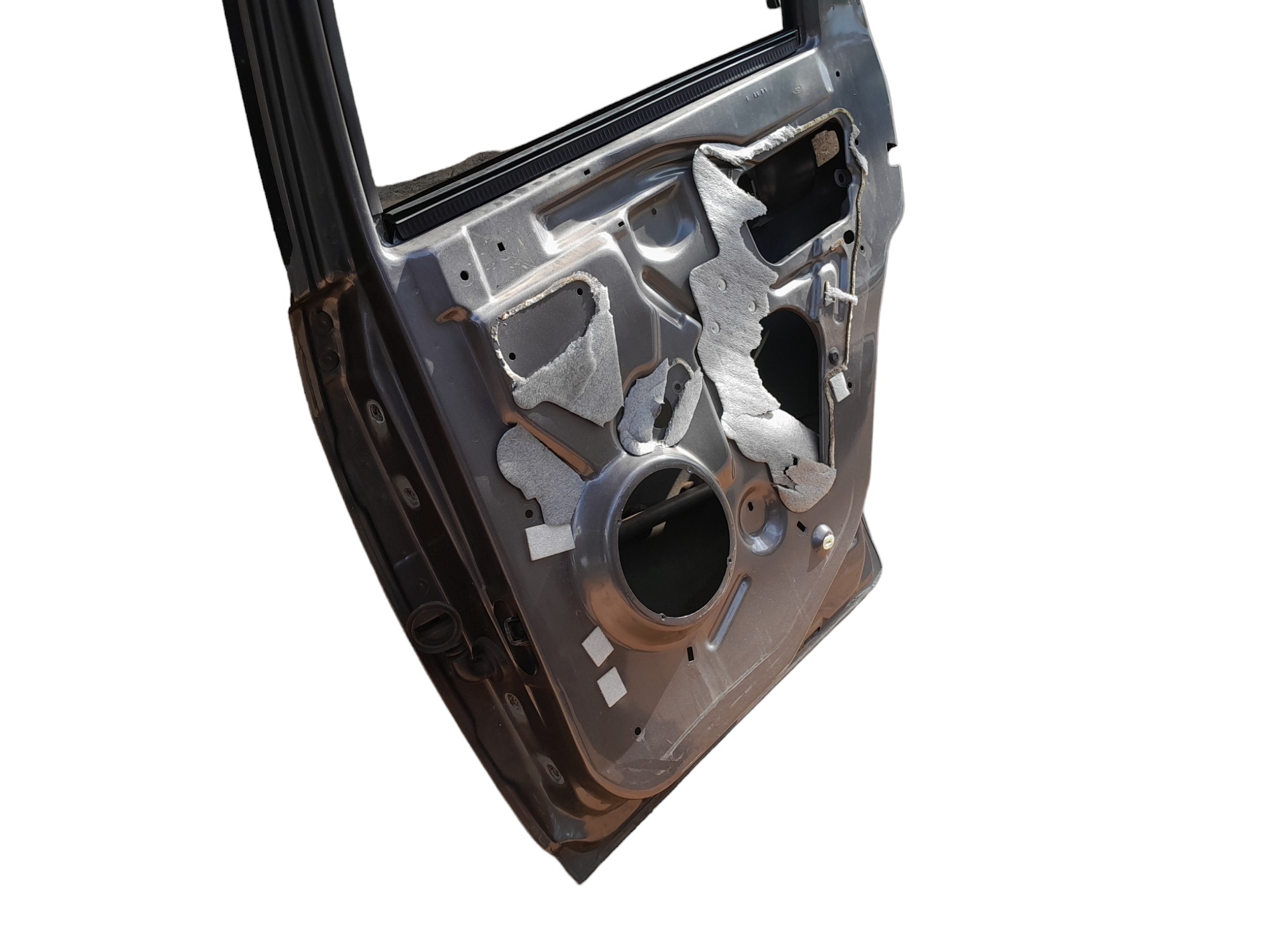 Porta Traseiro Direito Ford Fiesta 2004 A 2012  Traseira Direito Cinza 5