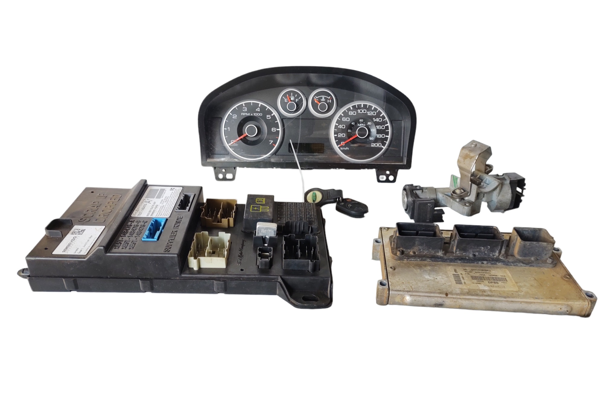 Kit Modulo Injeção Eletrônica Fusion 2.3 Aut 2007/09 Origina 1