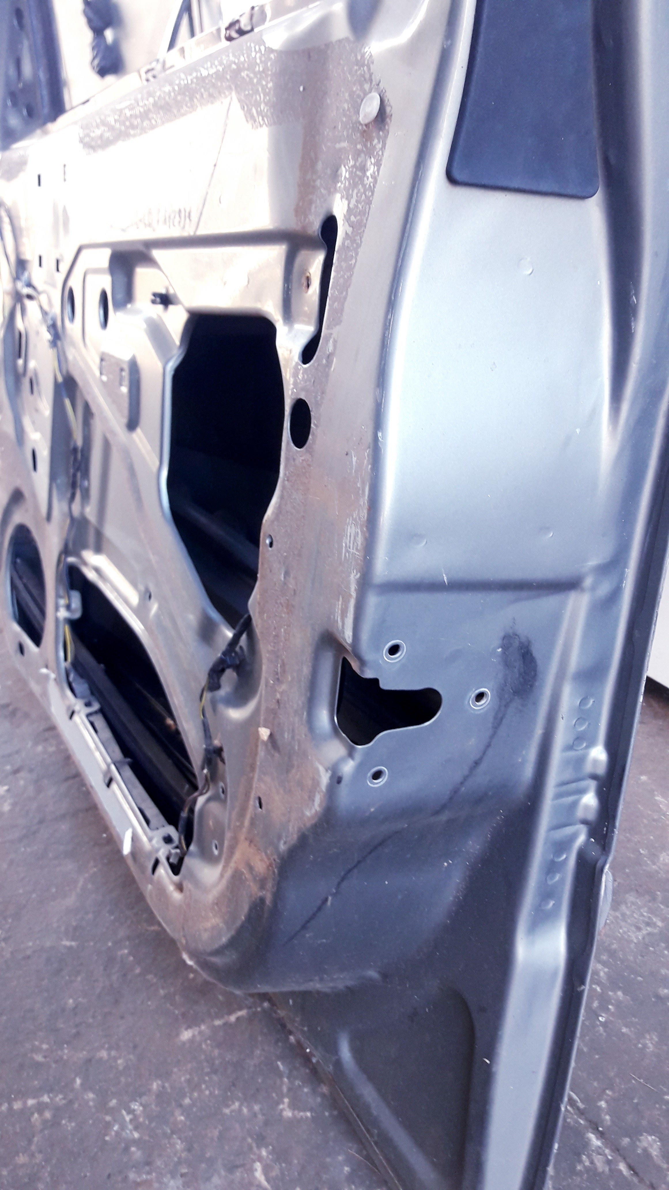 Porta Dianteira Direita Meriva 02/12 Original Cor Chumbo 4