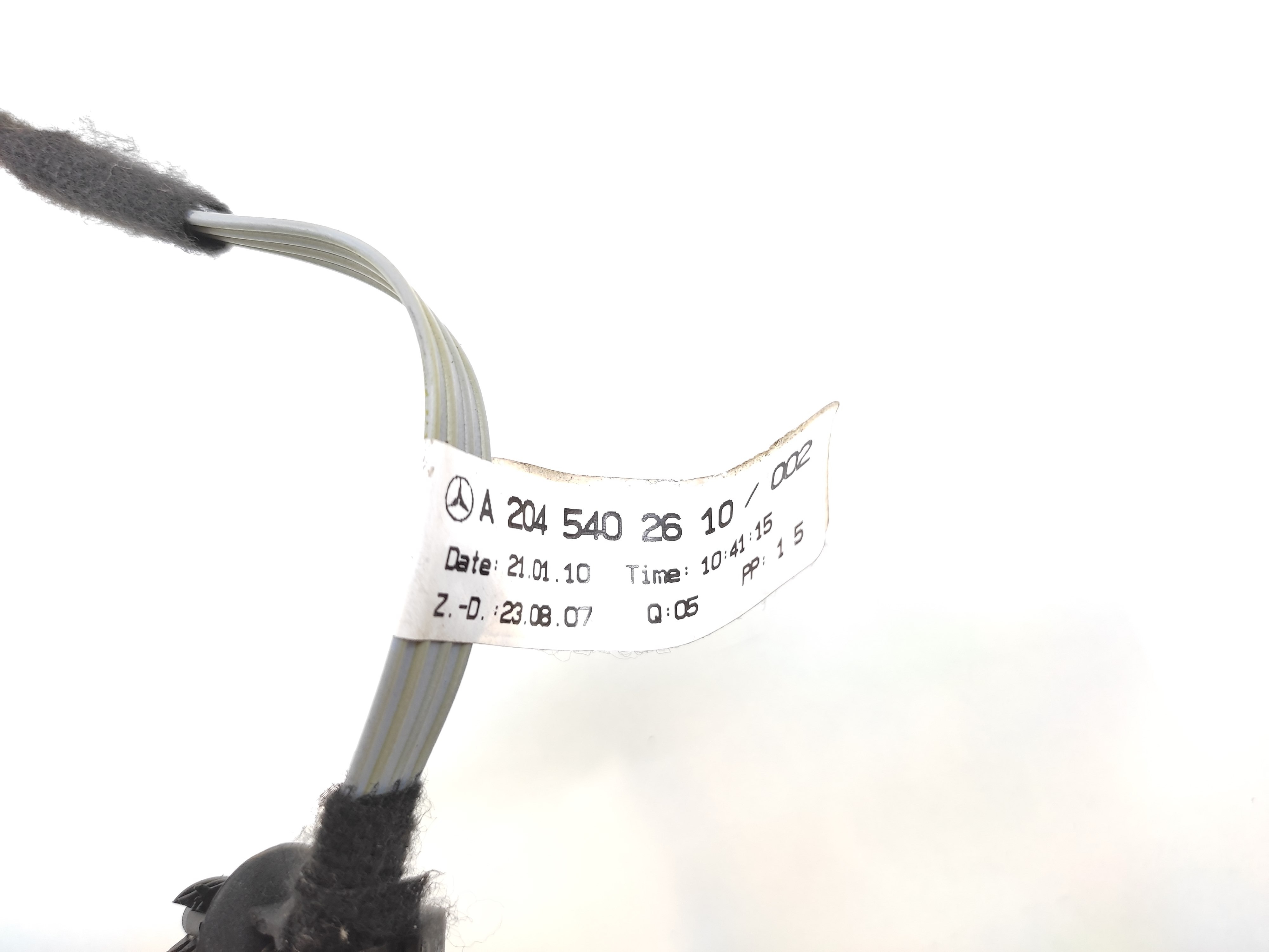 Chicote Forro Porta Traseira Esquerda Mercedes C180 2010 3