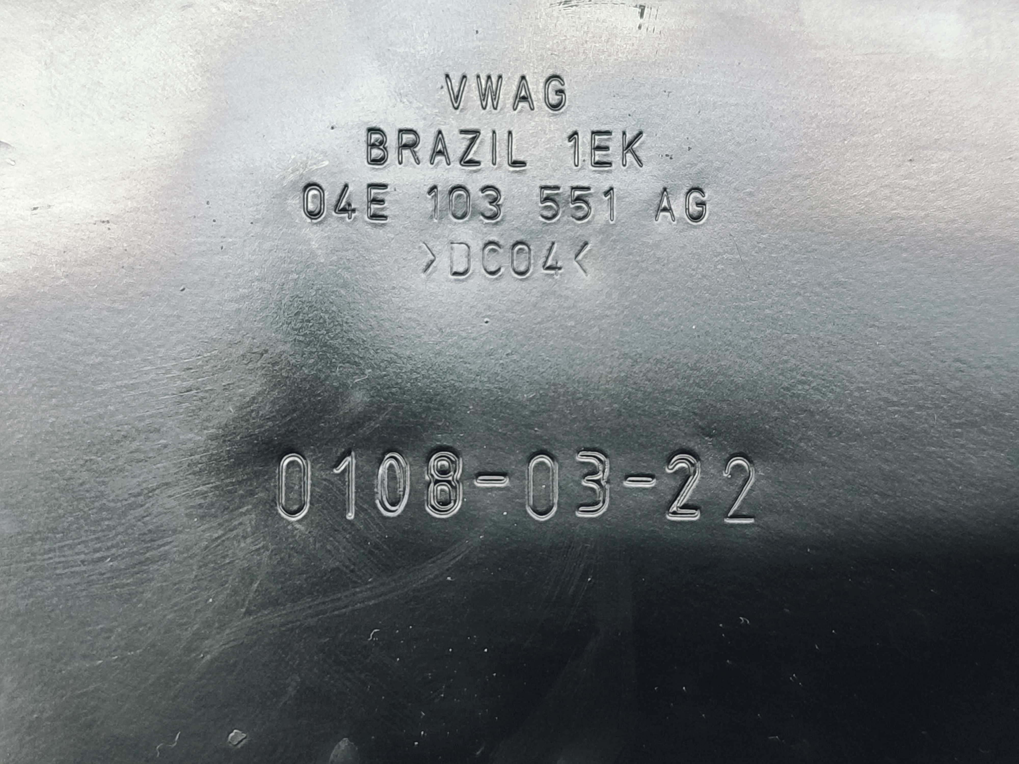Placa Defletor Motor Vw Tcross Polo Virtus Nivus 04e103551ag 3