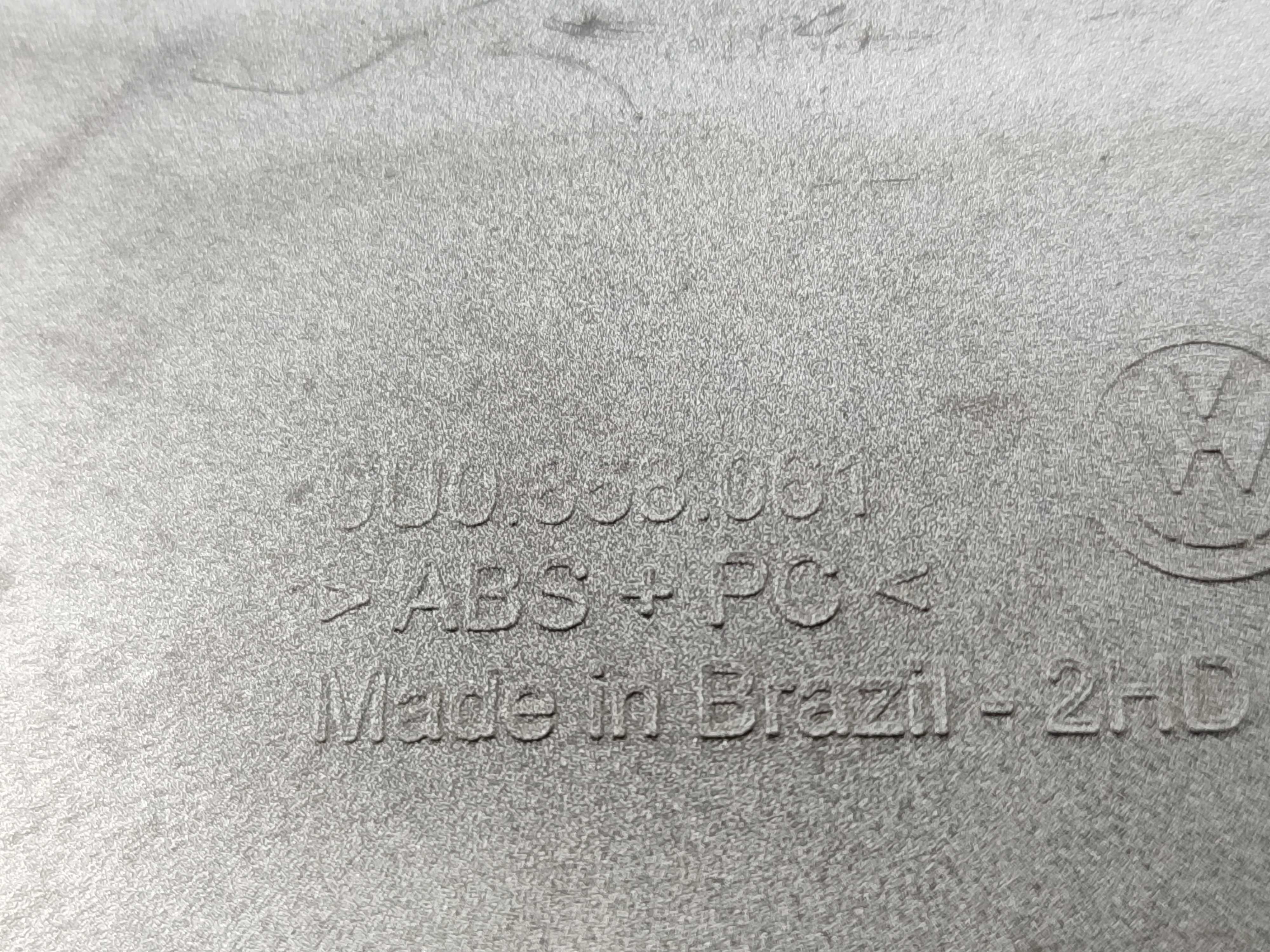Moldura Acabamento Central Painel Vw Gol Voyage Saveiro G5 Cinza 3