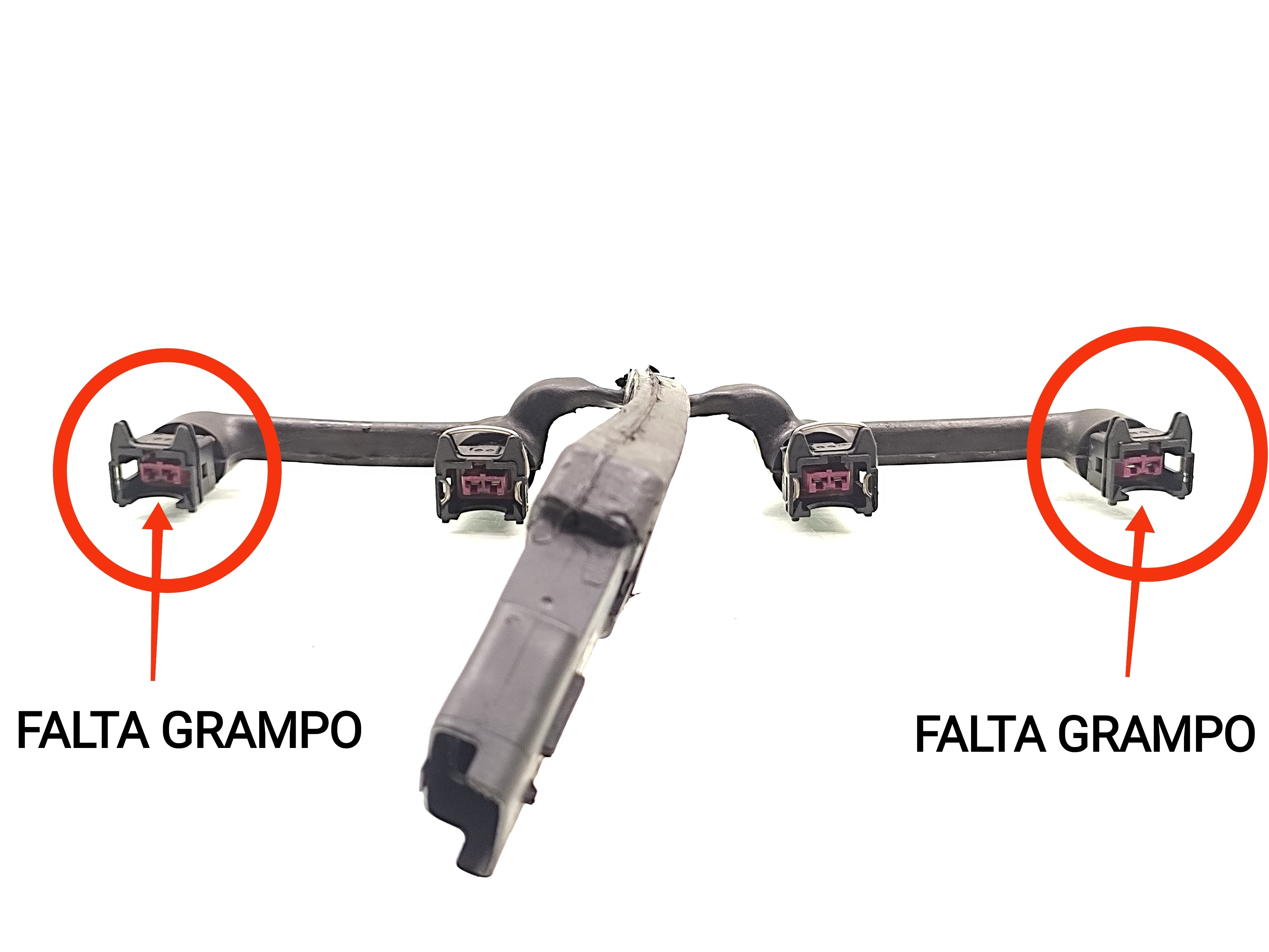 Chicote Bico Injetor Citroen C3 1.6 16v 2004 2005 Gasolina 1