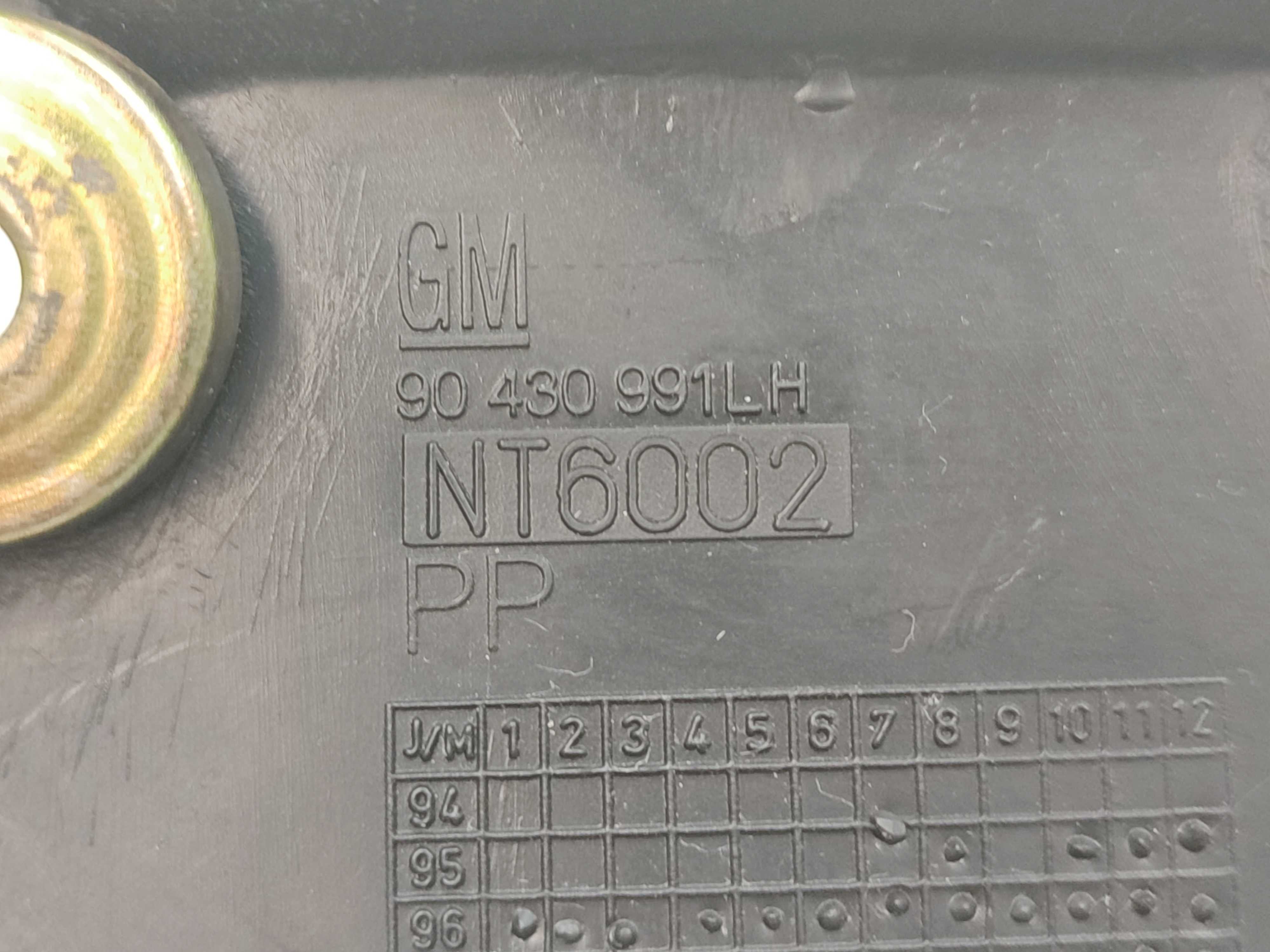 Puxador Interno Porta Traseira Esquerda Gm Corsa 1997 1998 Preto Traseira 4