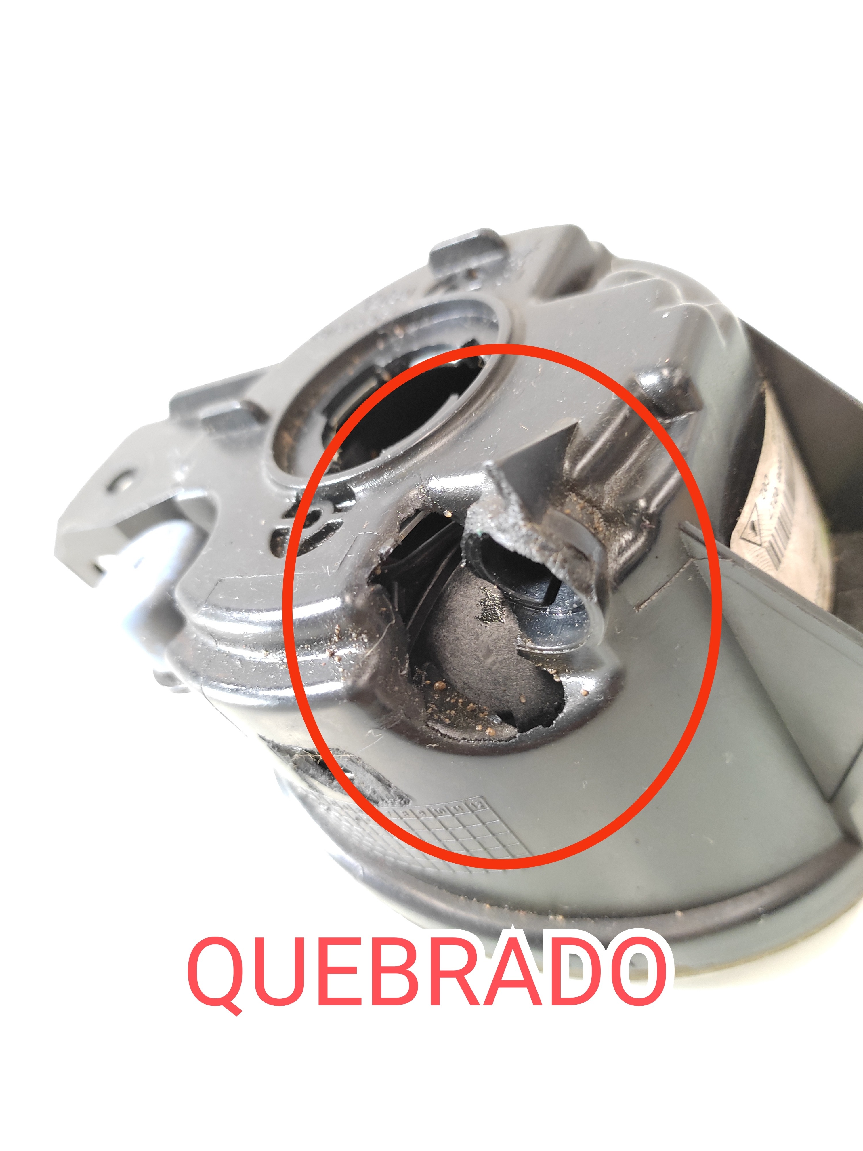 Farol De Milha Esquerdo Nissan Sentra 07 Á 10 Com Detalhes Transparente 4