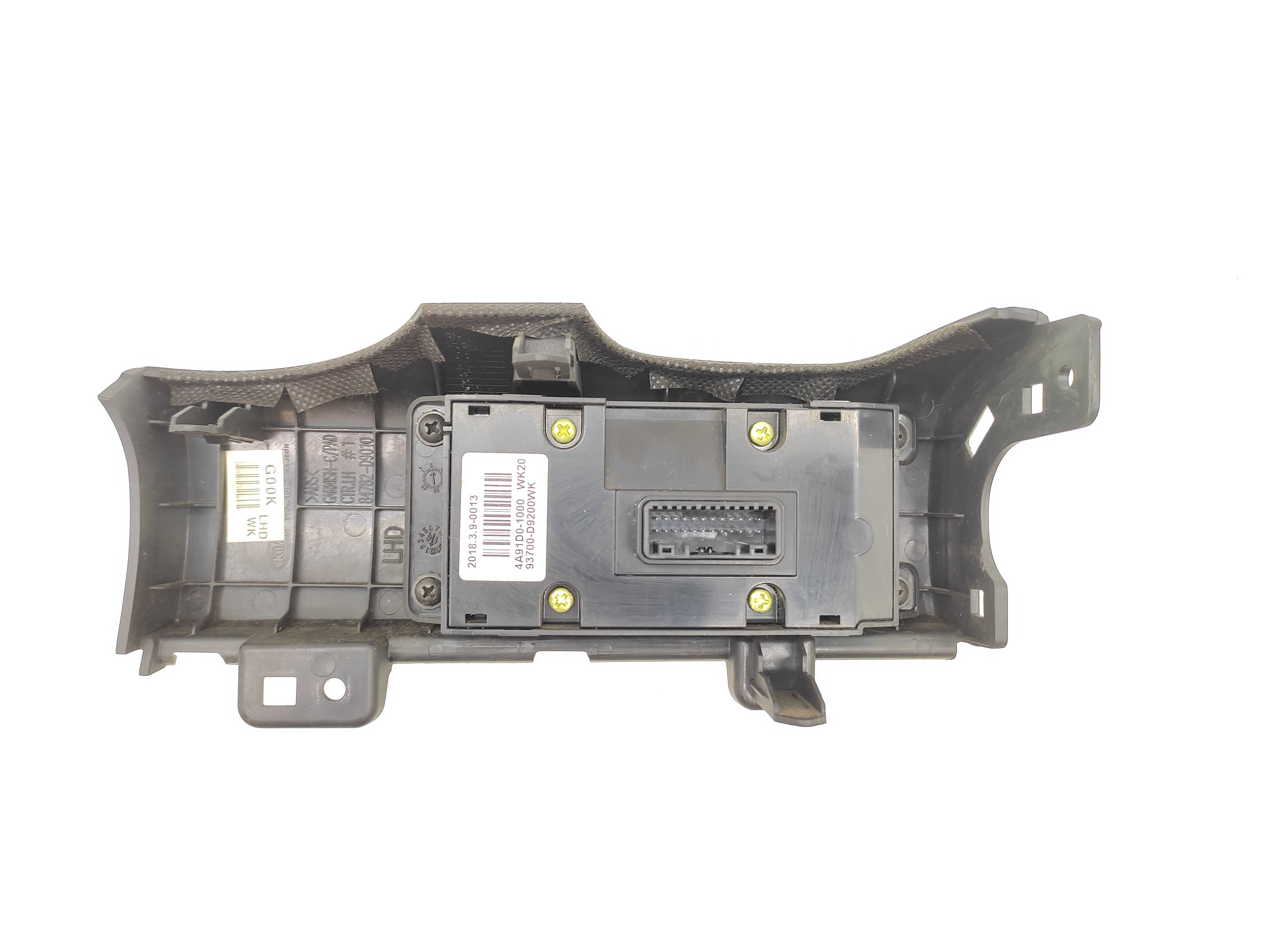 Botão Luz Painel Instrumento C/ Moldura Kia Sportage 2018 2