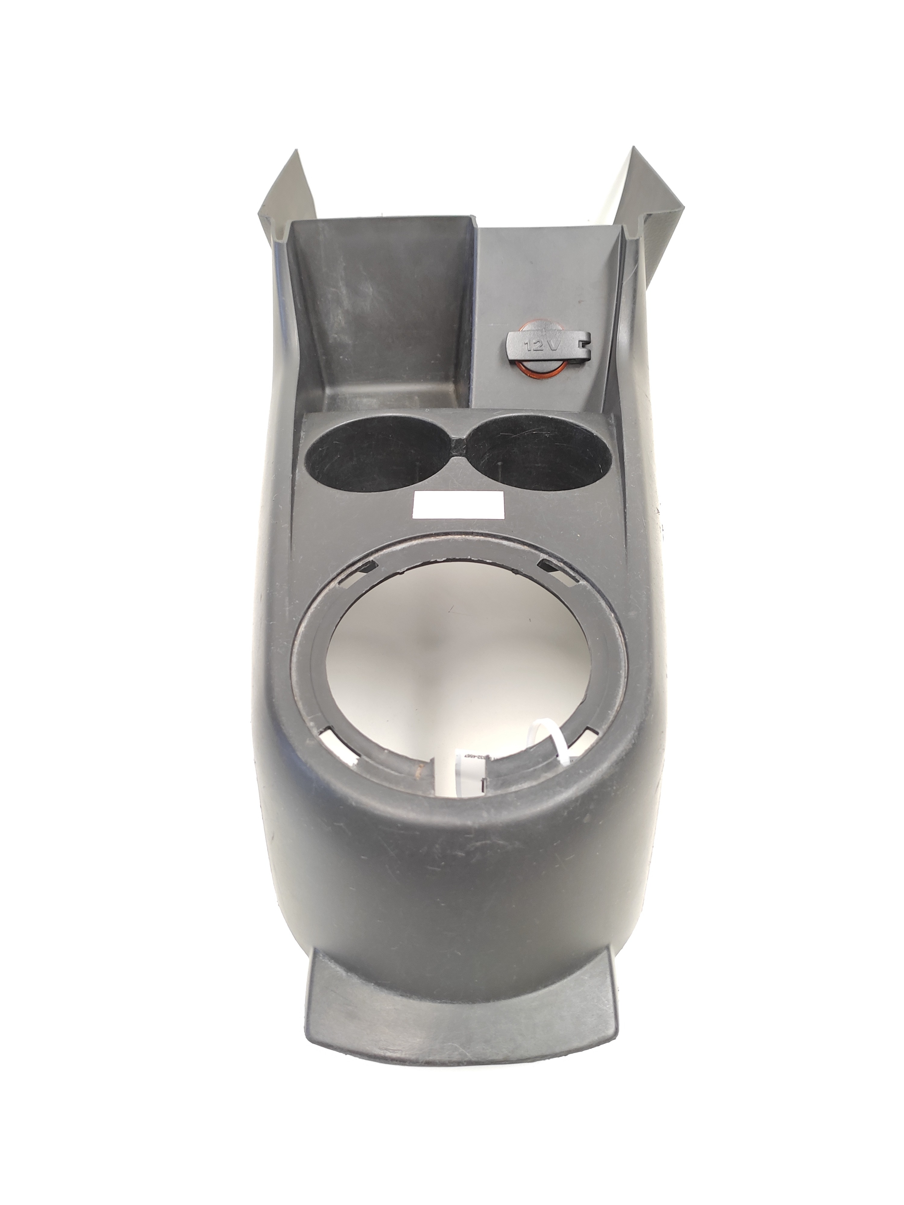 Console Central Vw Fox 2003 Á 2010 Cor Preto Com Tomada 2